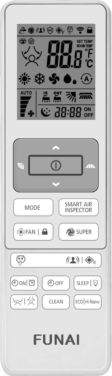 Инверторная сплит-система серии EMPEROR SMART EYE FULL DC Inverter 2023 RACI-EM35HP.D04 (комплект) — фото 5