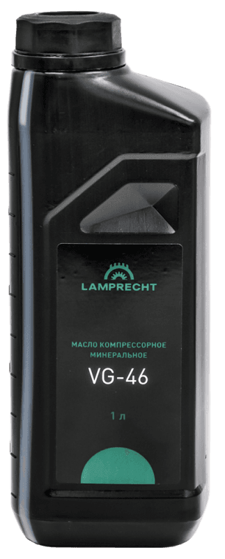Масло компрессорное минеральное VG-46 1,0л LAMPRECHT LT-VG46 — фото 2