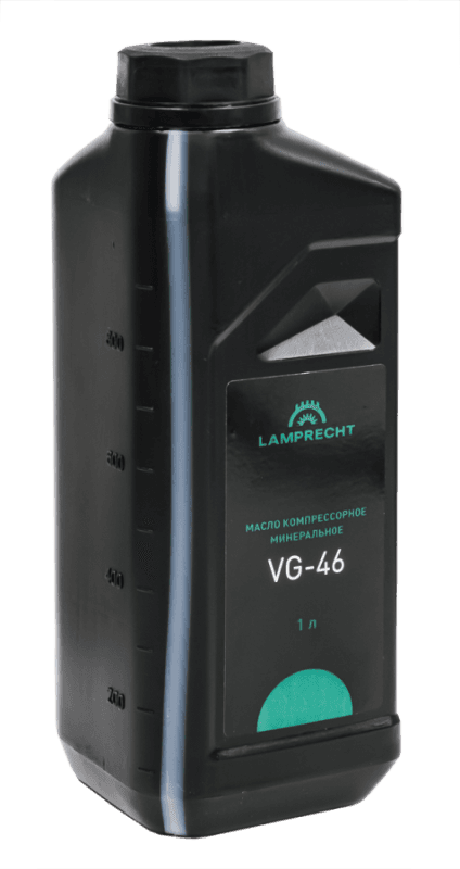 Масло компрессорное минеральное VG-46 1,0л LAMPRECHT LT-VG46 — фото 3
