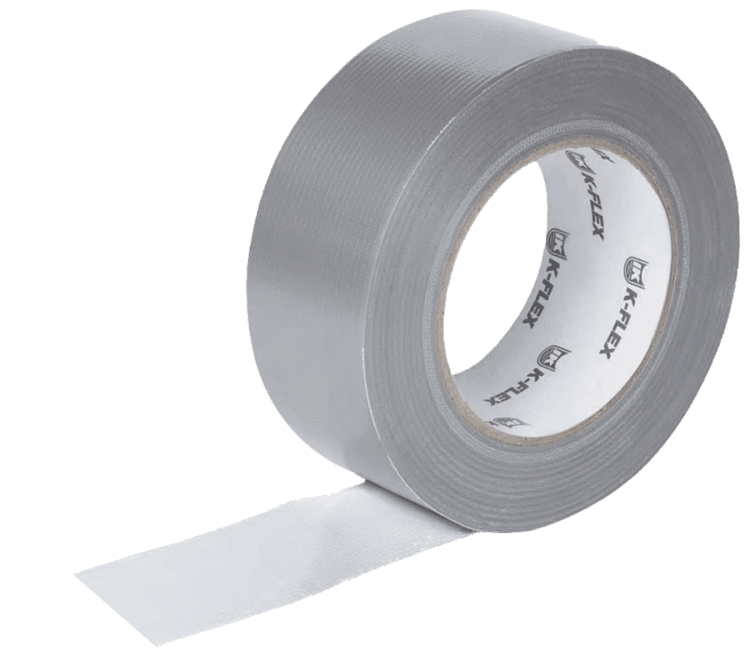 Лента ТПЛ серая 48мм 50м DUCT 1604H silver K-FLEX 85NDAL48050164S