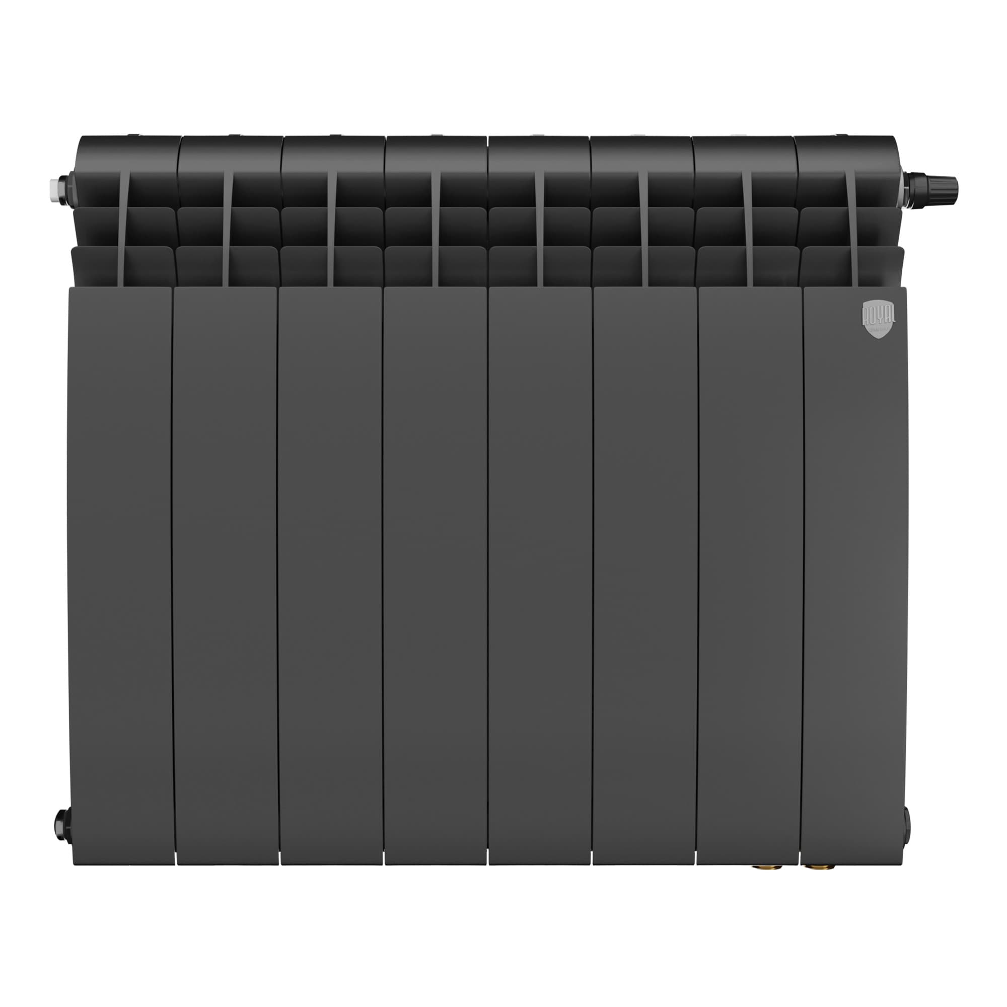 Радиатор Royal Thermo BiLiner 500 Noir Sable VR80 - 8 секц. — фото 2