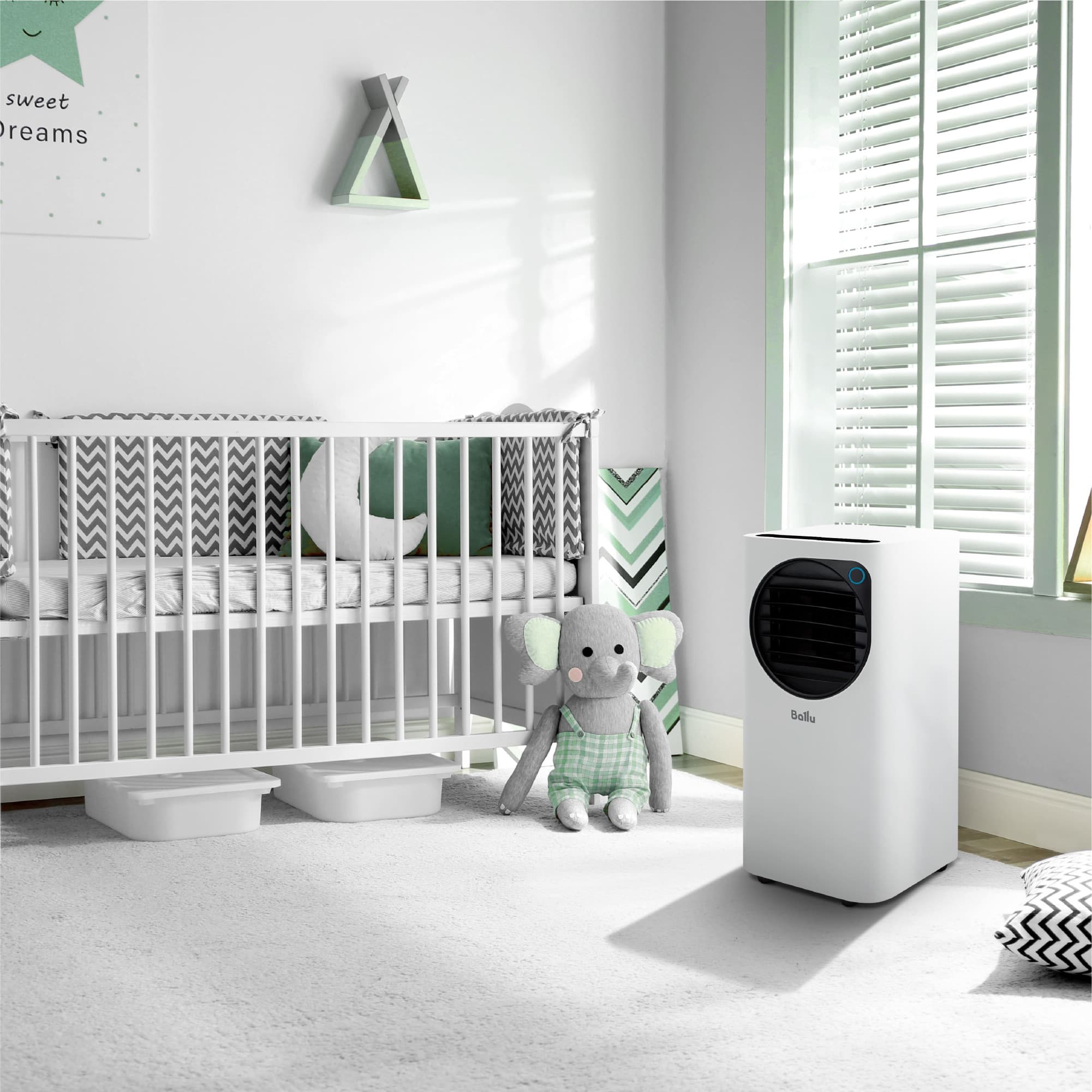 Кондиционер мобильный Ballu Eclipse BPAC-10 EPW/N6 white — фото 10