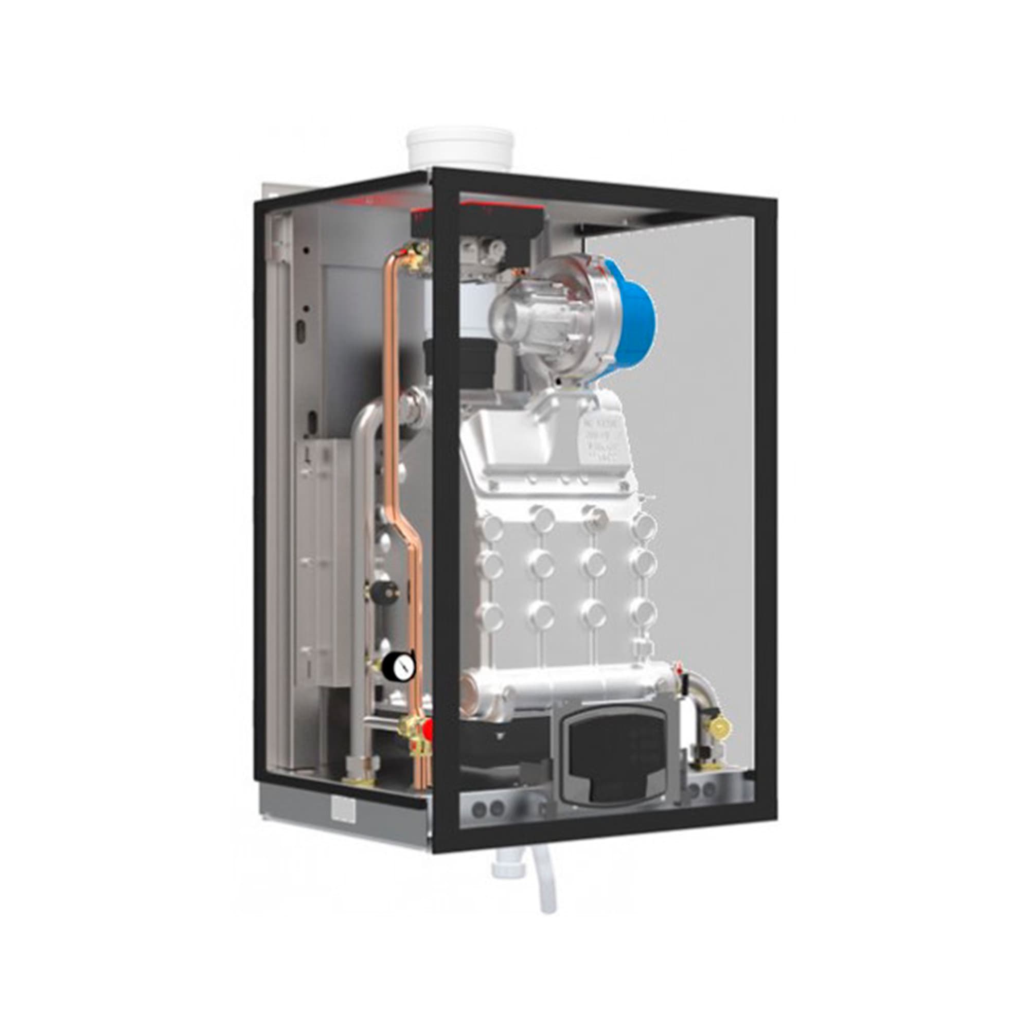 Котел газовый Ferroli FORCE W 60 конденсационный, настенный, 1 конт., закр. кам. сгор. — фото 2