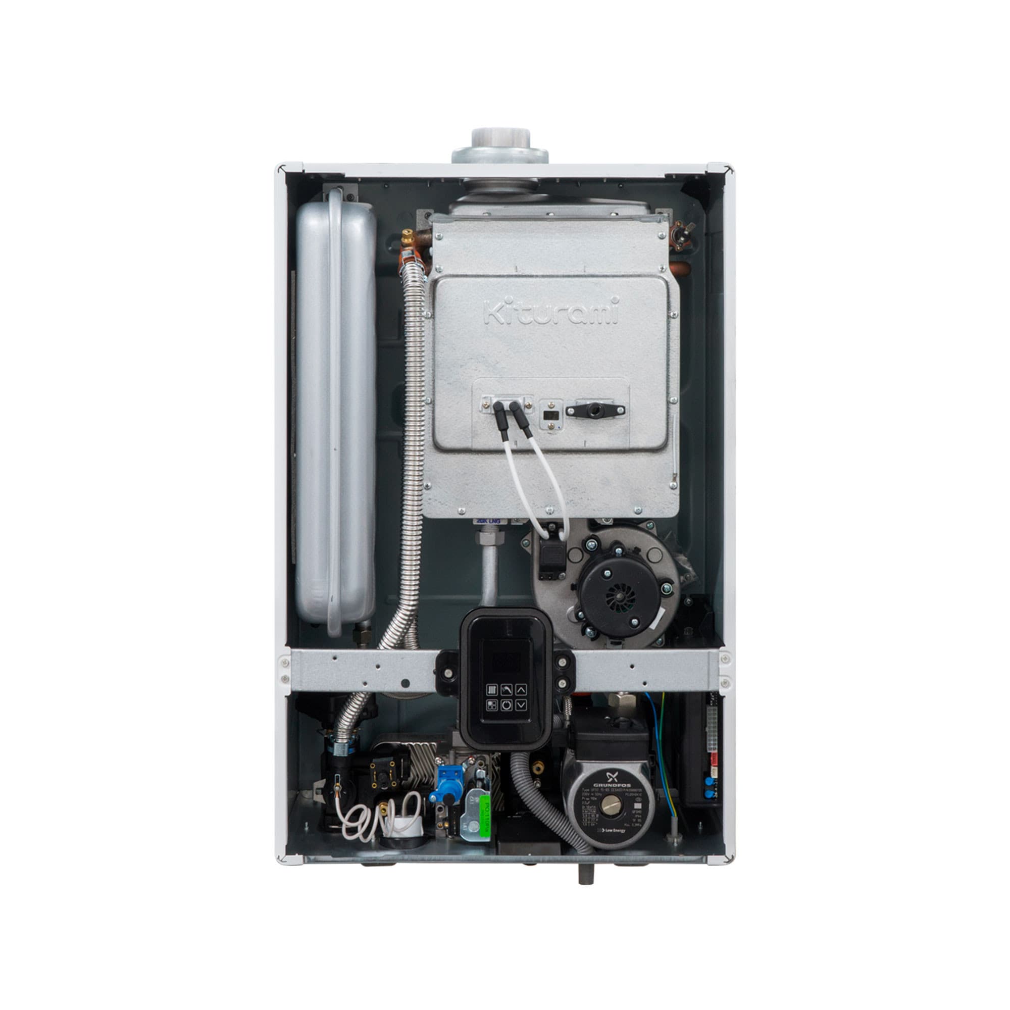 Котел газовый KITURAMI World Alpha C-30 настенный, 2 конт., закр.кам.сгор. медь — фото 3