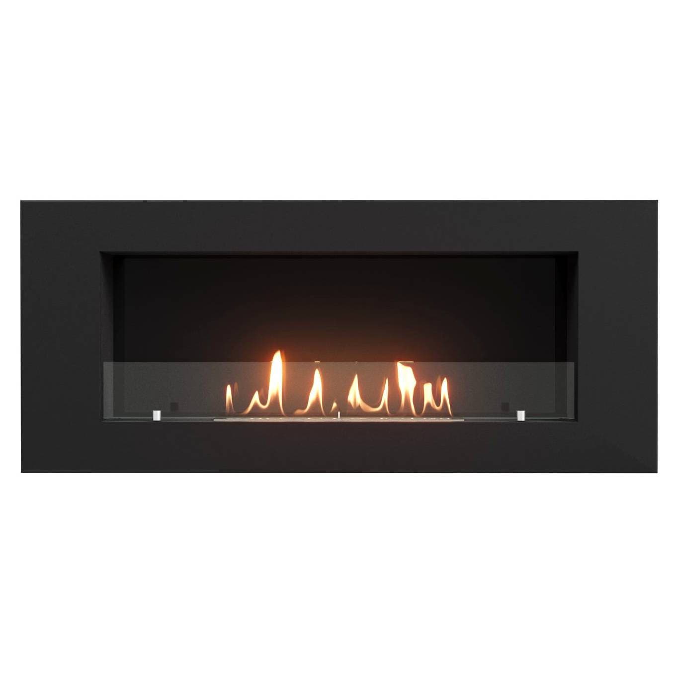 Каминокомплект:Биокамин Firelight BFP/W-110+Набор керамических камней М, черные — фото 6