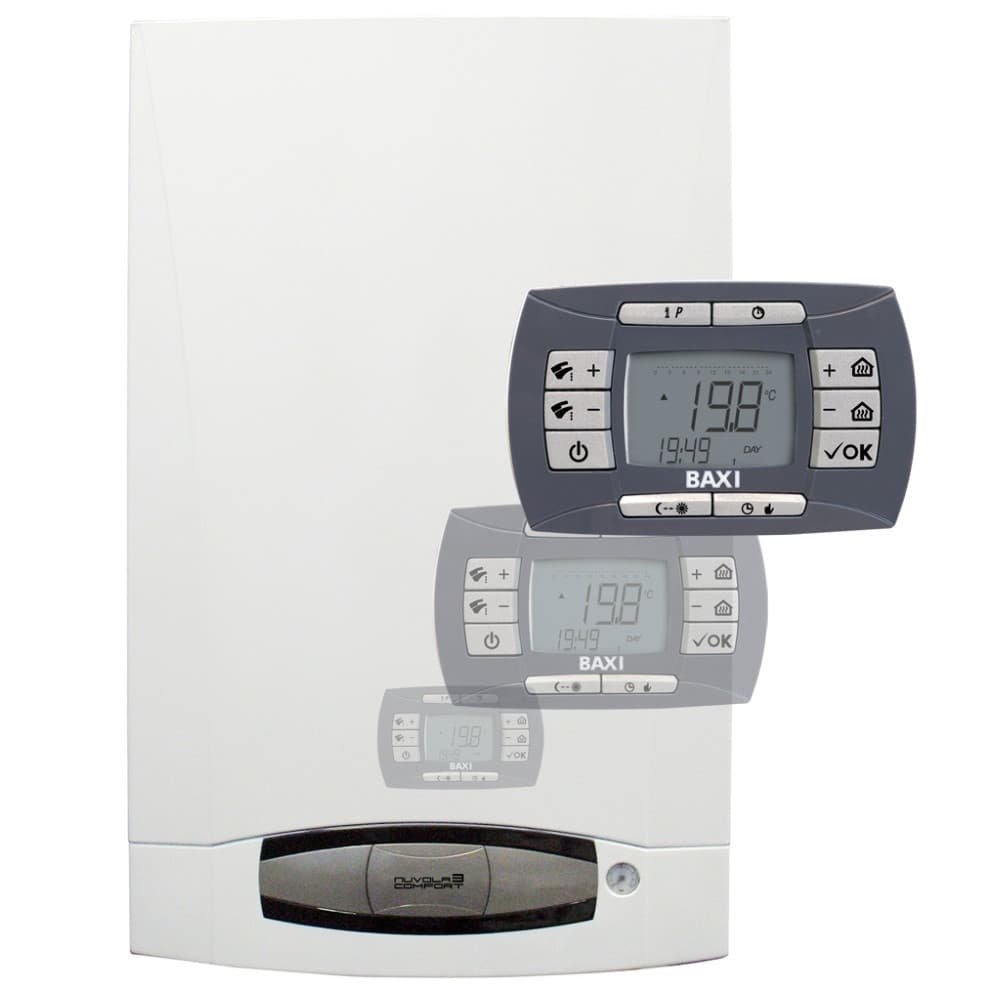 Котел газовый настенный с встроенным бойлером NUVOLA3 COMFORT 240 Fi — фото 2