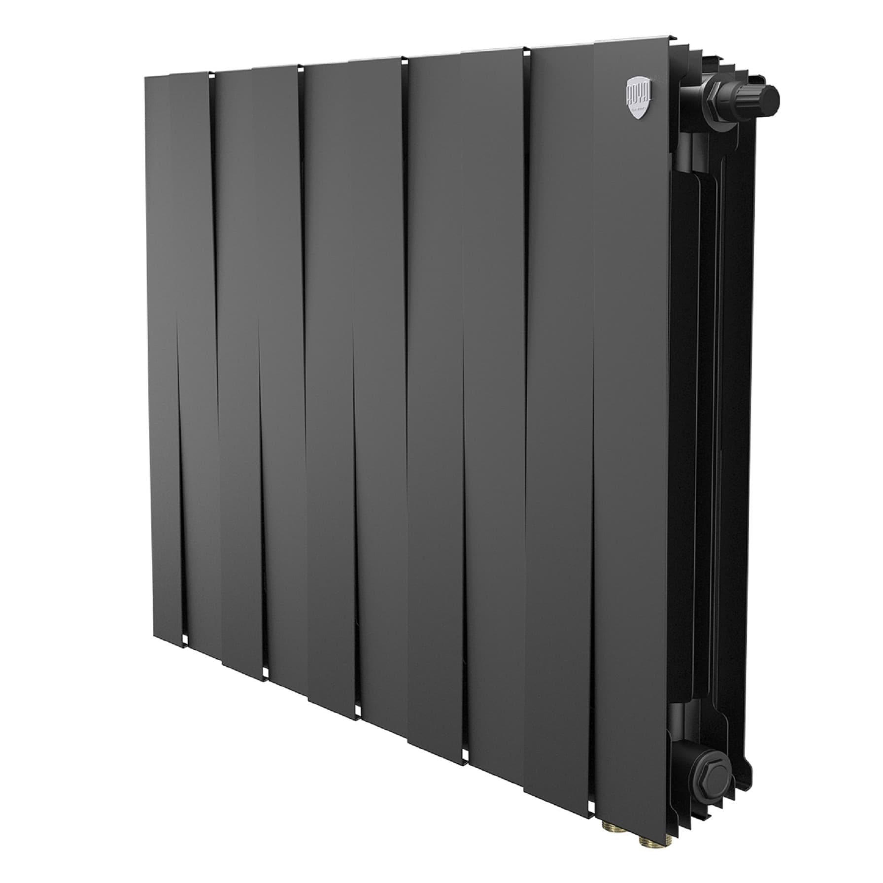 Радиатор Royal Thermo PianoForte 500 Noir Sable VDR80 - 10 секц. — фото 1