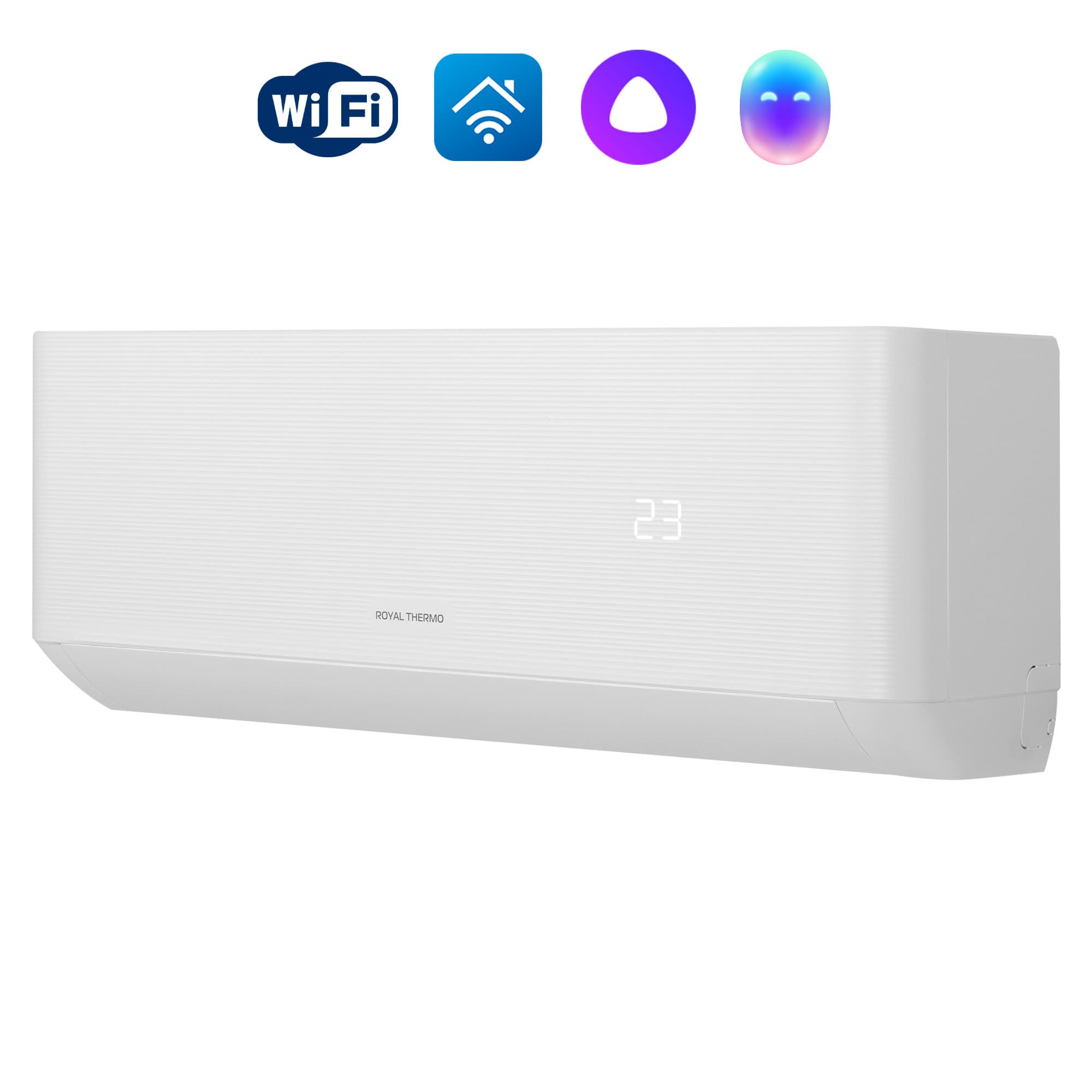Сплит-система инверторного типа Royal Thermo Diamond DC RTDI-24HN8/Wi-Fi комплект — фото 1