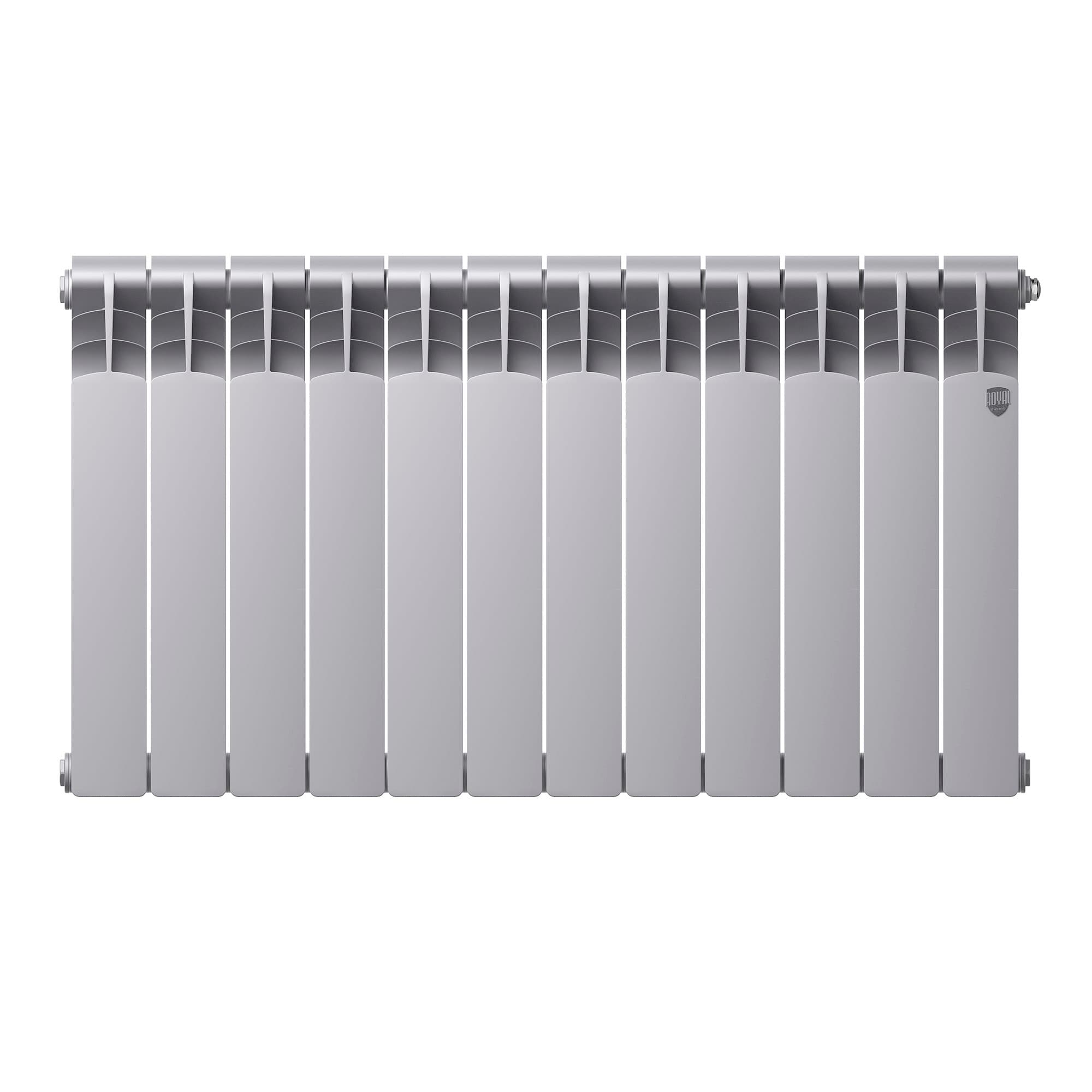 Радиатор Royal Thermo Revolution Bimetall 500 2.0/Silver Satin – 12 секц. — фото 2