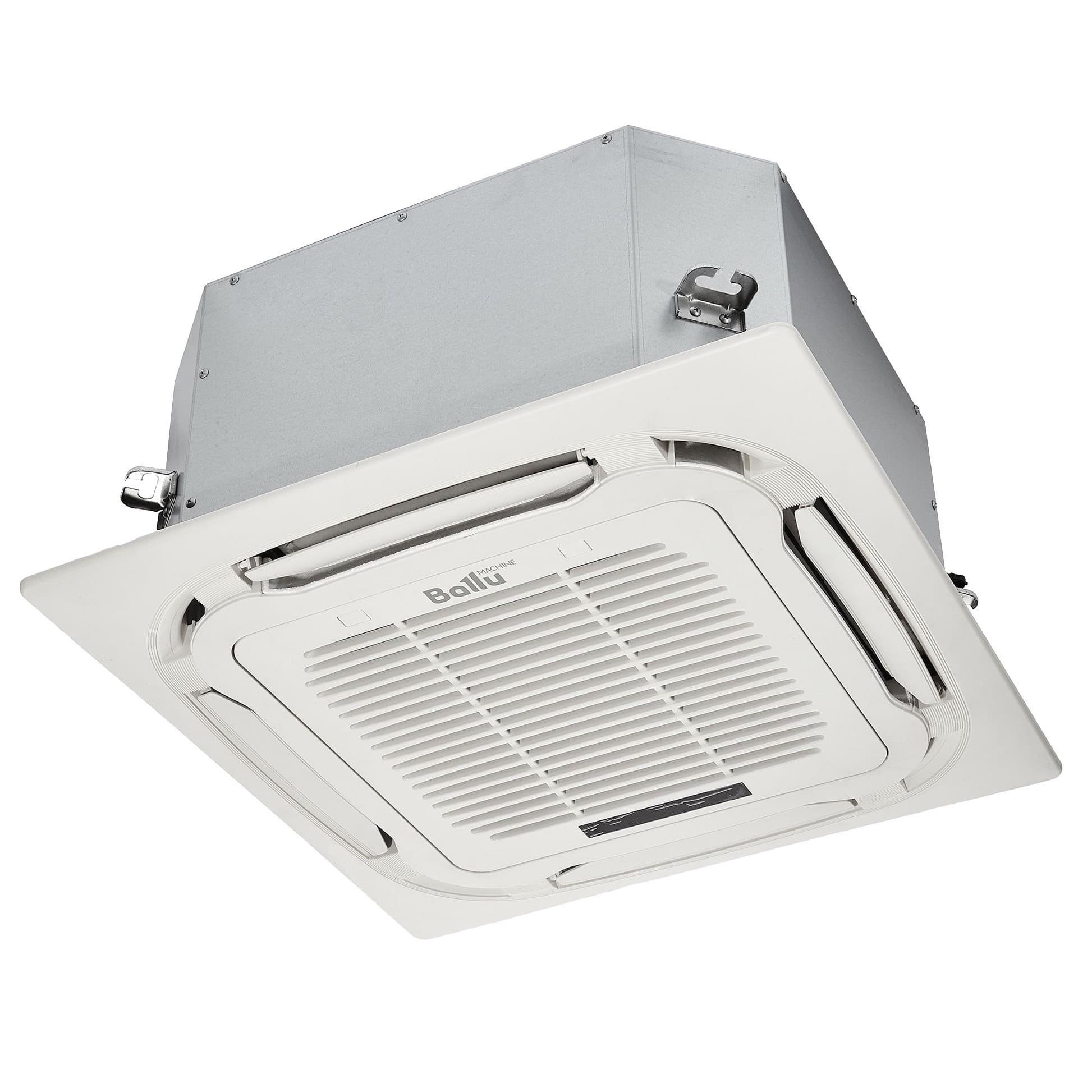 Комплект Ballu Machine BLC_C-12HN1_21Y (compact) полупромышленной сплит-системы, кассетного типа — фото 2