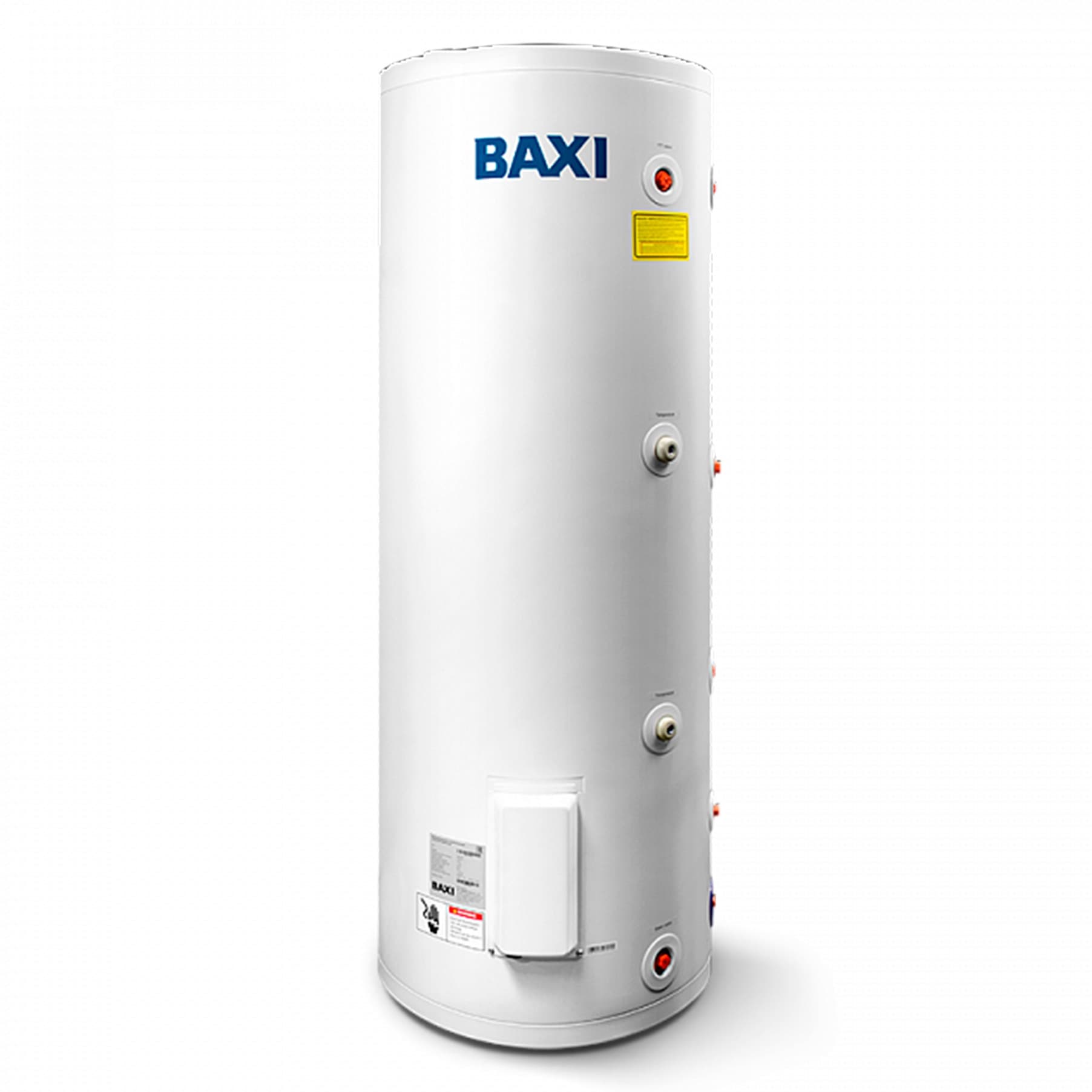Бойлер косвенного нагрева BAXI UBC 300 напольный, одиночный змеевик, с боковым подключением — фото 1