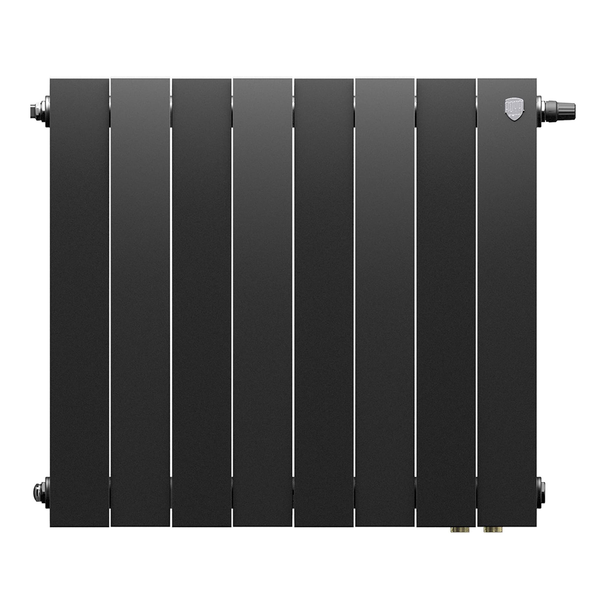 Радиатор Royal Thermo PianoForte 500 Noir Sable VDR80 - 8 секц. — фото 2