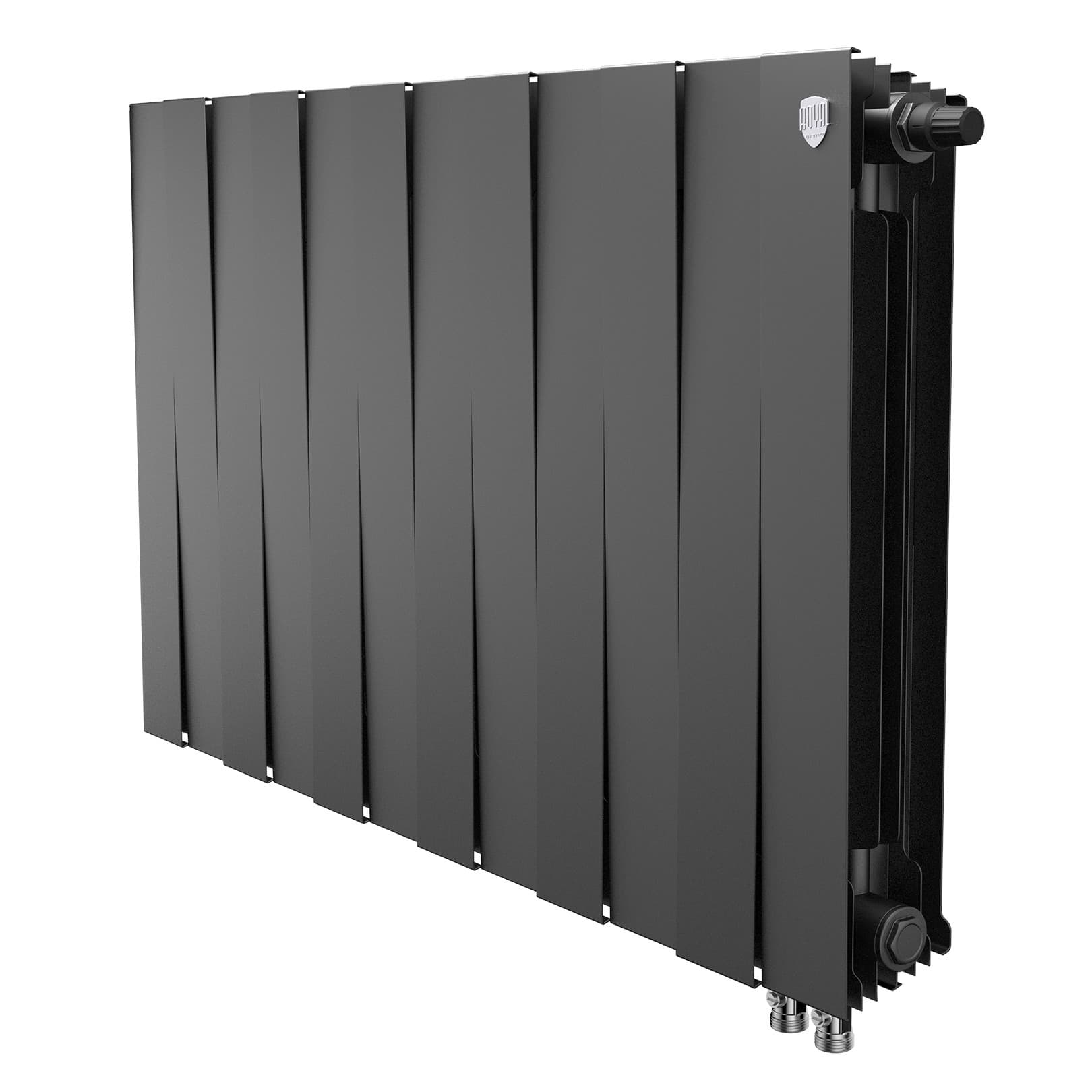 Радиатор Royal Thermo PianoForte 500 Noir Sable VDR80 - 12 секц. — фото 1
