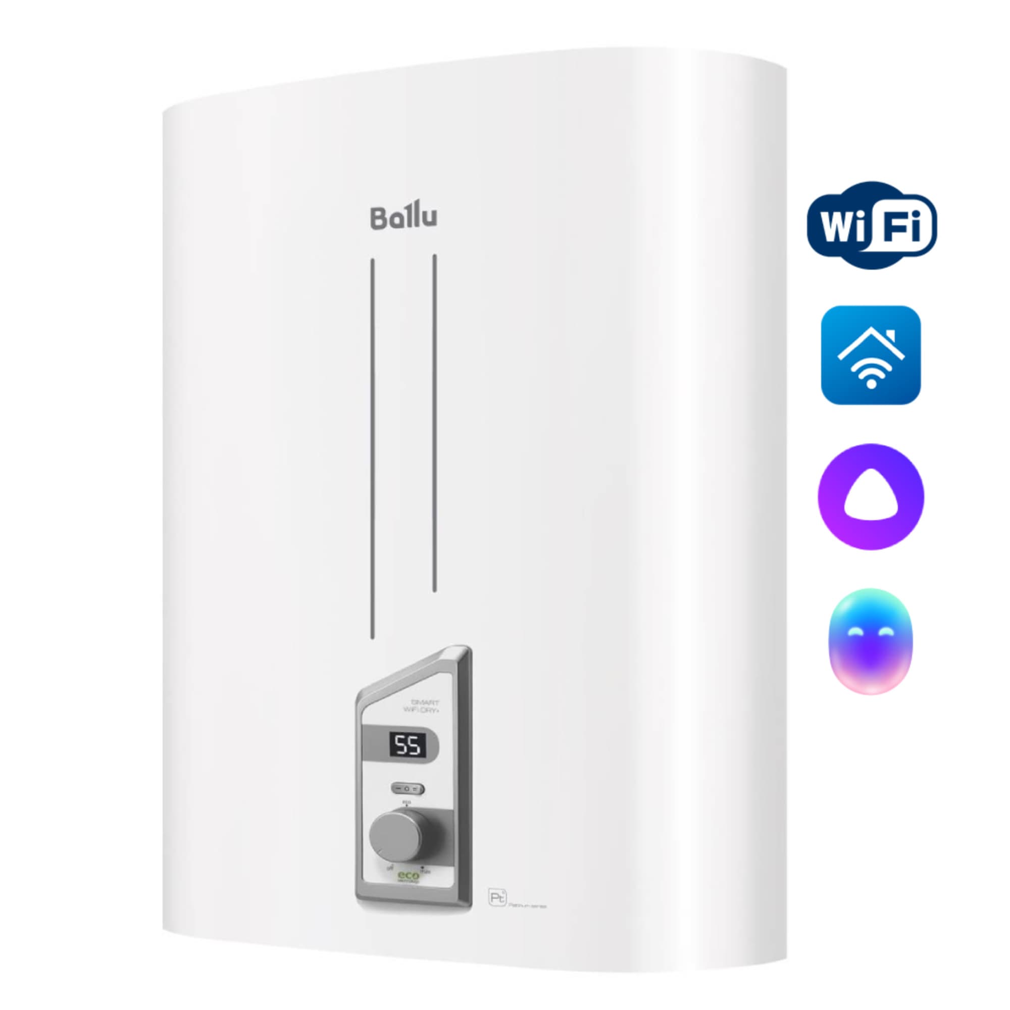 Водонагреватель Ballu BWH/S 30 Smart WiFi DRY+ — фото 1