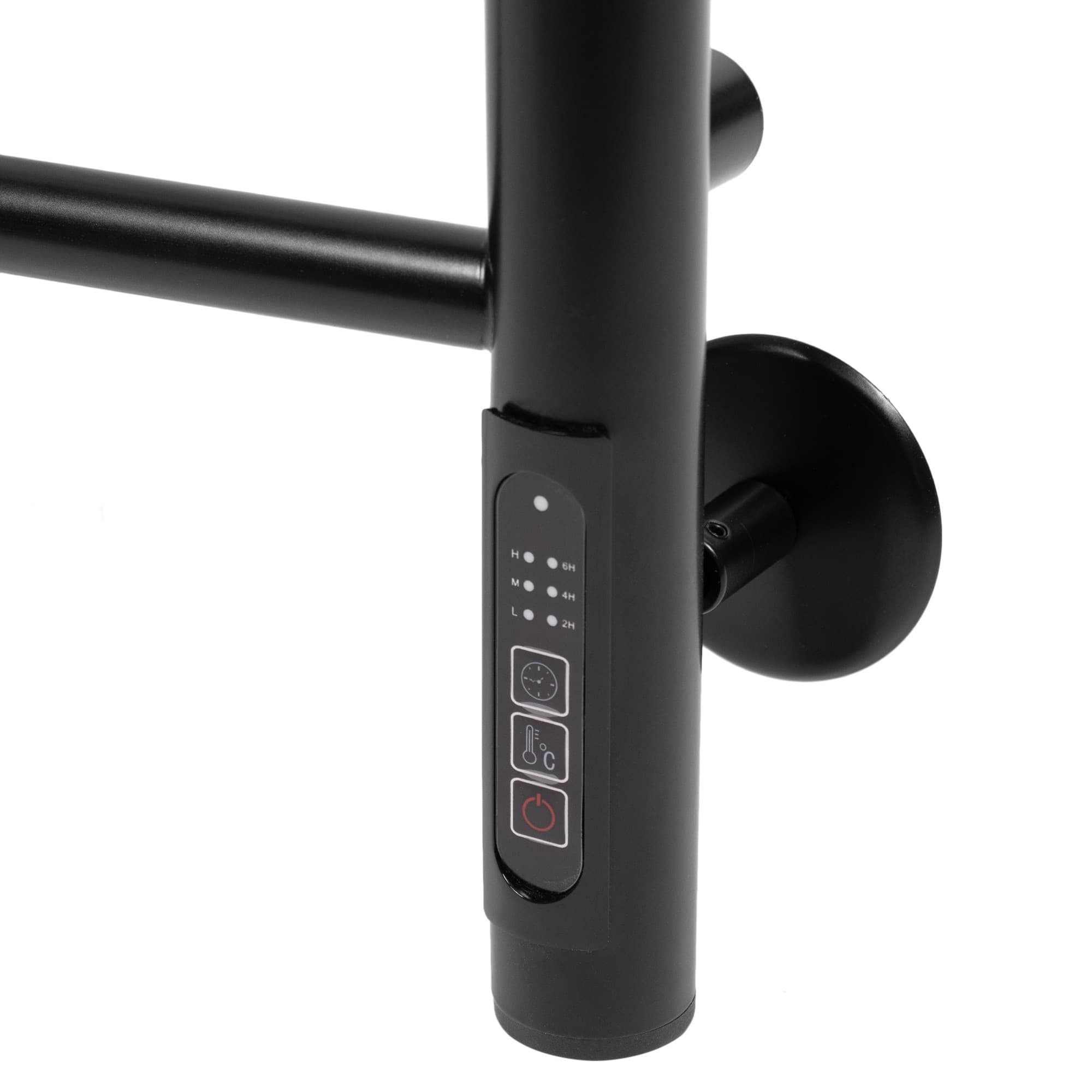 Полотенцесушитель Royal Thermo Classic black П7 500х800 электро (new встроен. диммер) — фото 5