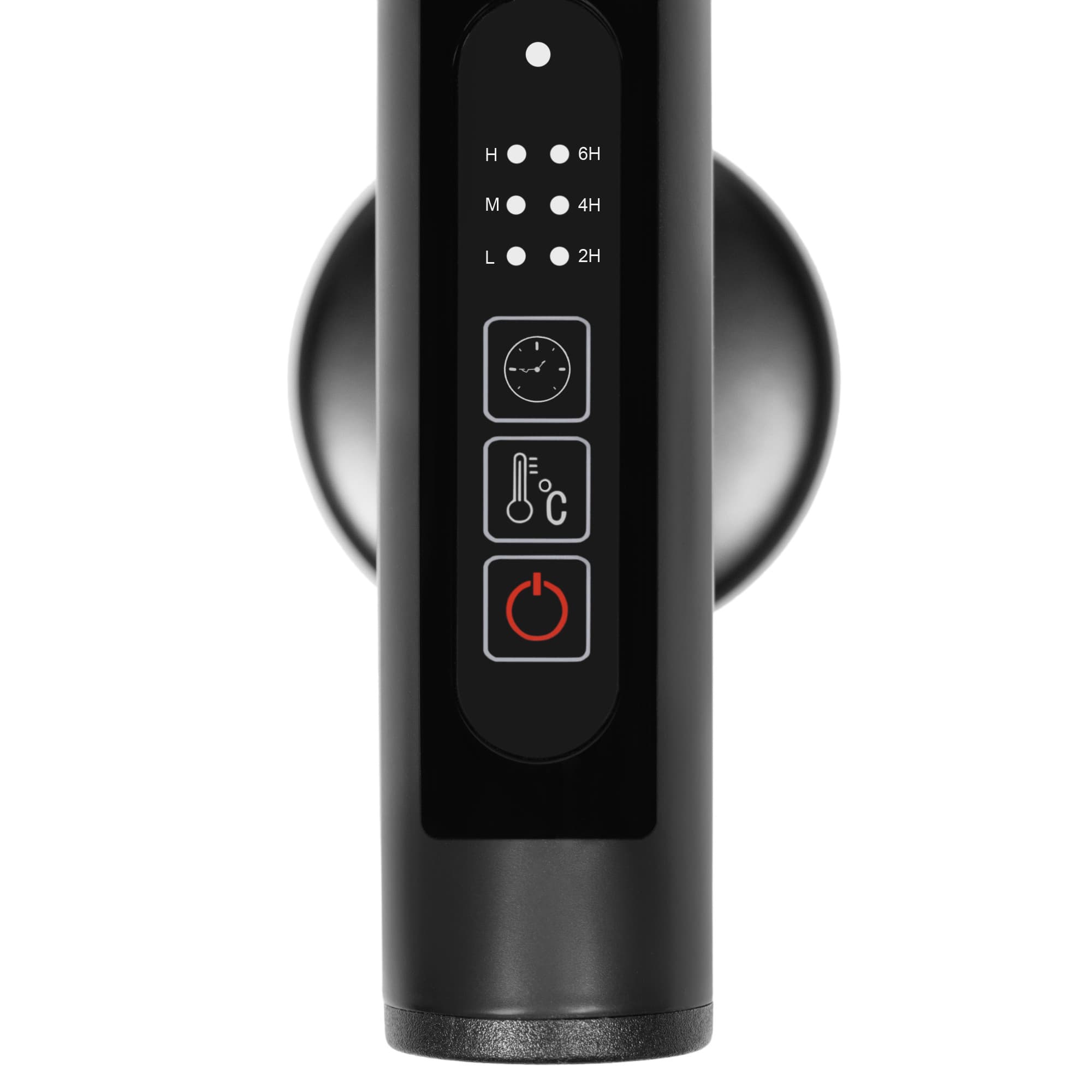 Полотенцесушитель Royal Thermo Classic black П7 500х800 электро (new встроен. диммер) — фото 6
