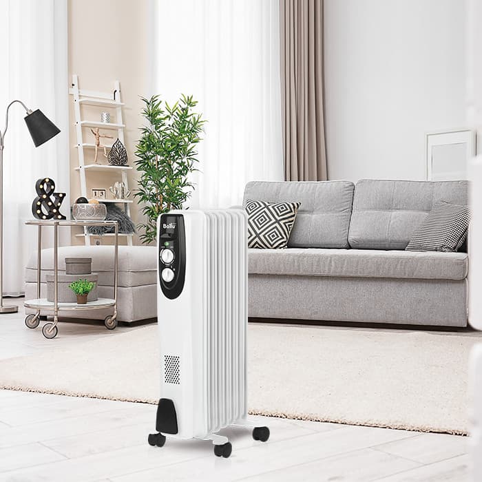 Масляный радиатор Ballu Classic BOH/CL-07WRN 1500 (7 секций) — фото 3