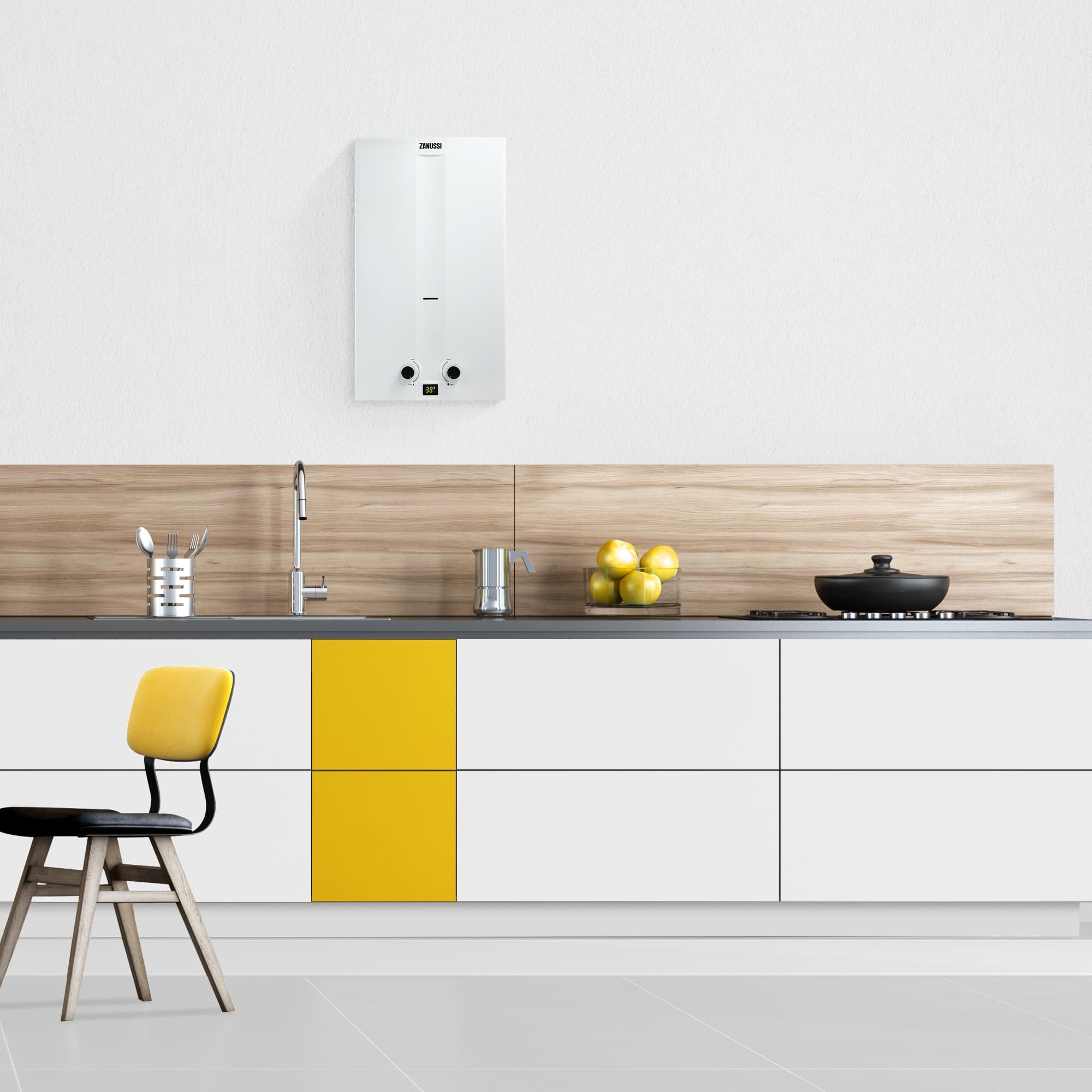 Колонка газовая Zanussi GWH 10 Fonte — фото 7