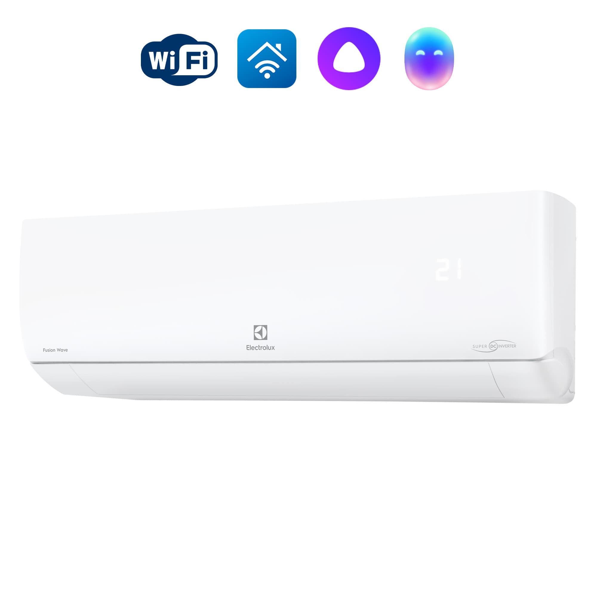 Сплит-система инверторного типа Electrolux Fusion Wave Super DC EACS/I-24HFW/N8 комплект — фото 1