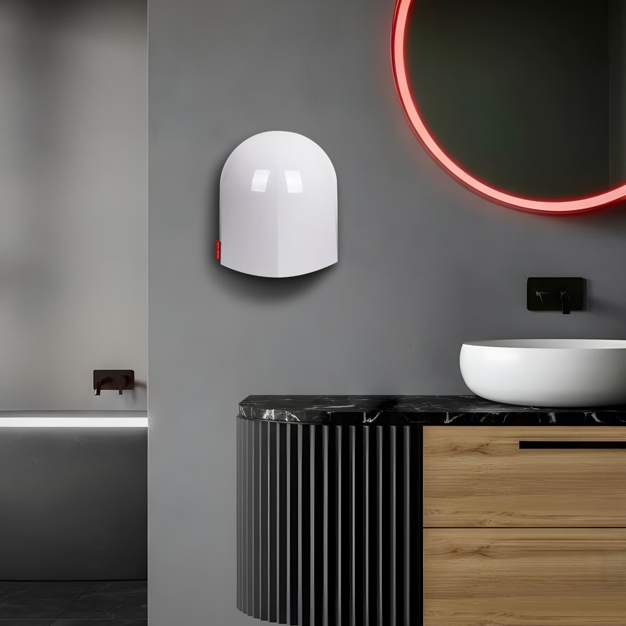 Сушилка для рук электрическая Royal Thermo RTHD-1100 White — фото 10