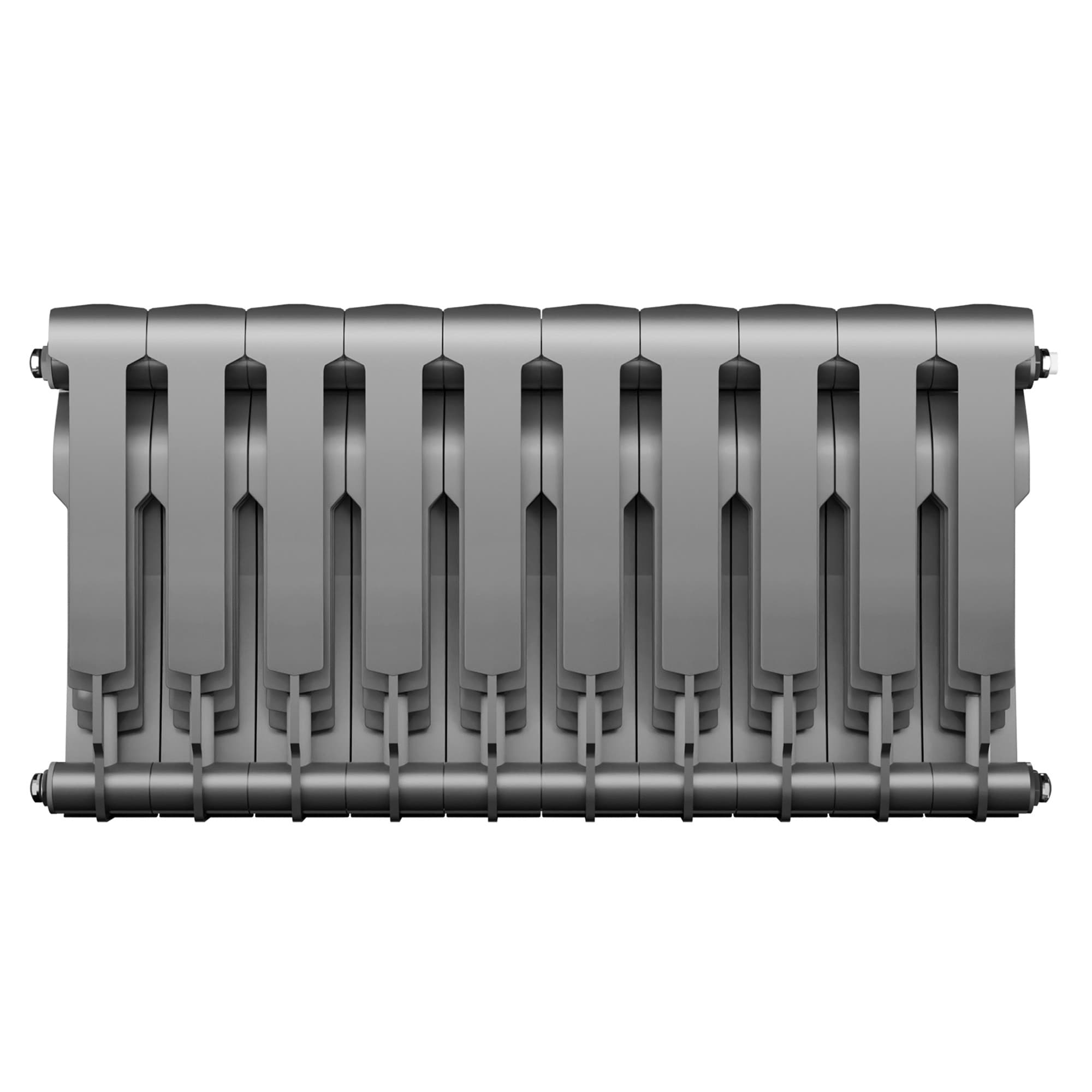 Радиатор Royal Thermo BiLiner 350 /Silver Satin - 10 секц. — фото 3