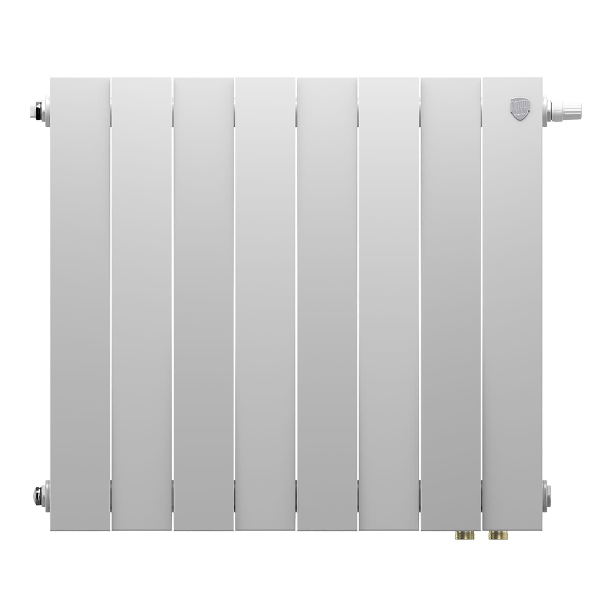 Радиатор Royal Thermo PianoForte 500 Bianco Traffico VDR80 - 8 секц. — фото 2