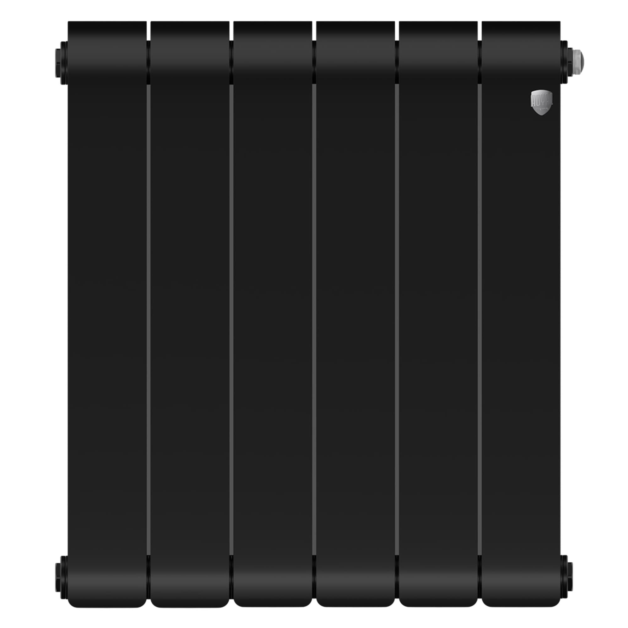 Радиатор биметаллический Royal Thermo Infinity 500 Noir Sable - 6 секц. — фото 2