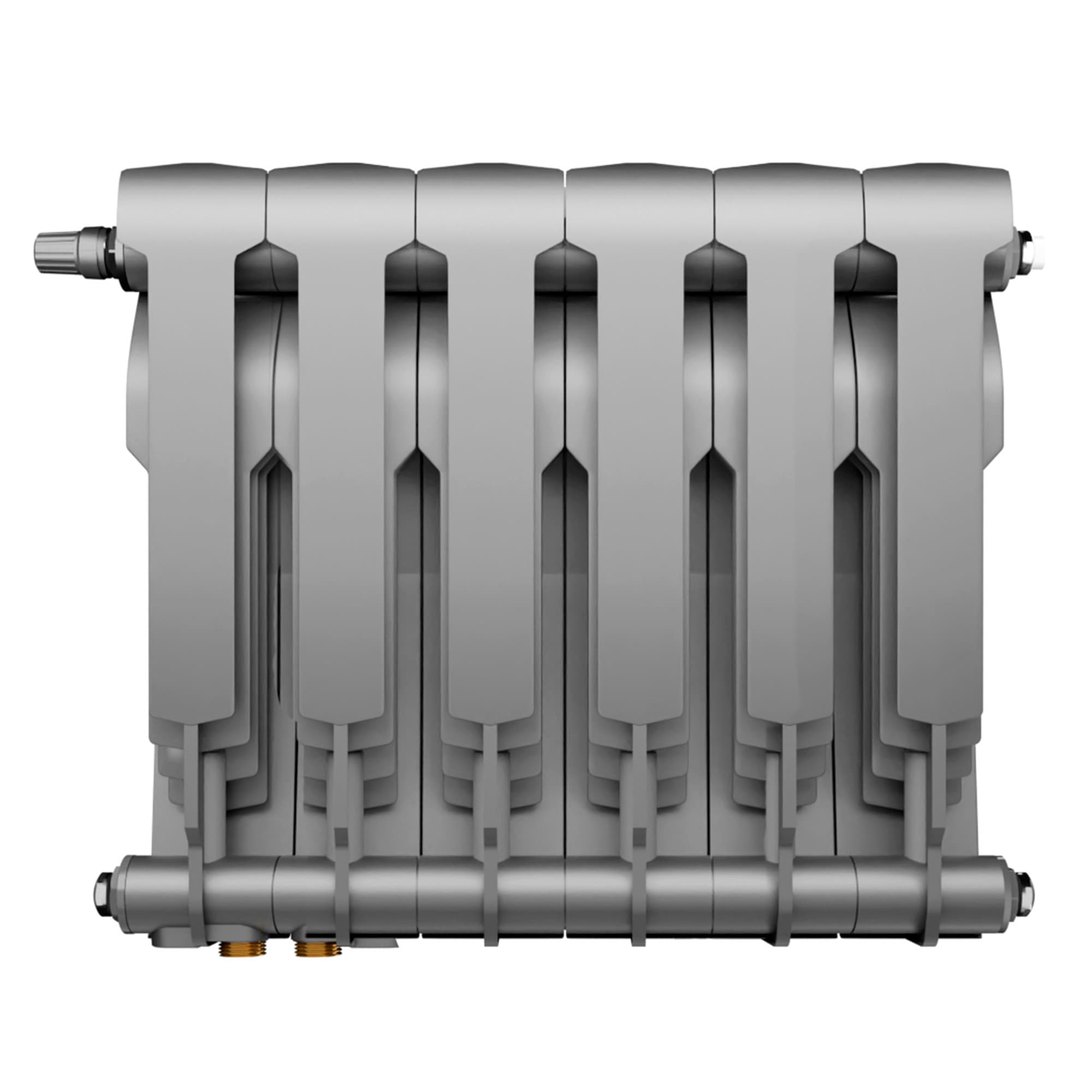 Радиатор Royal Thermo BiLiner 350 /Silver Satin VDR - 6 секц. — фото 3