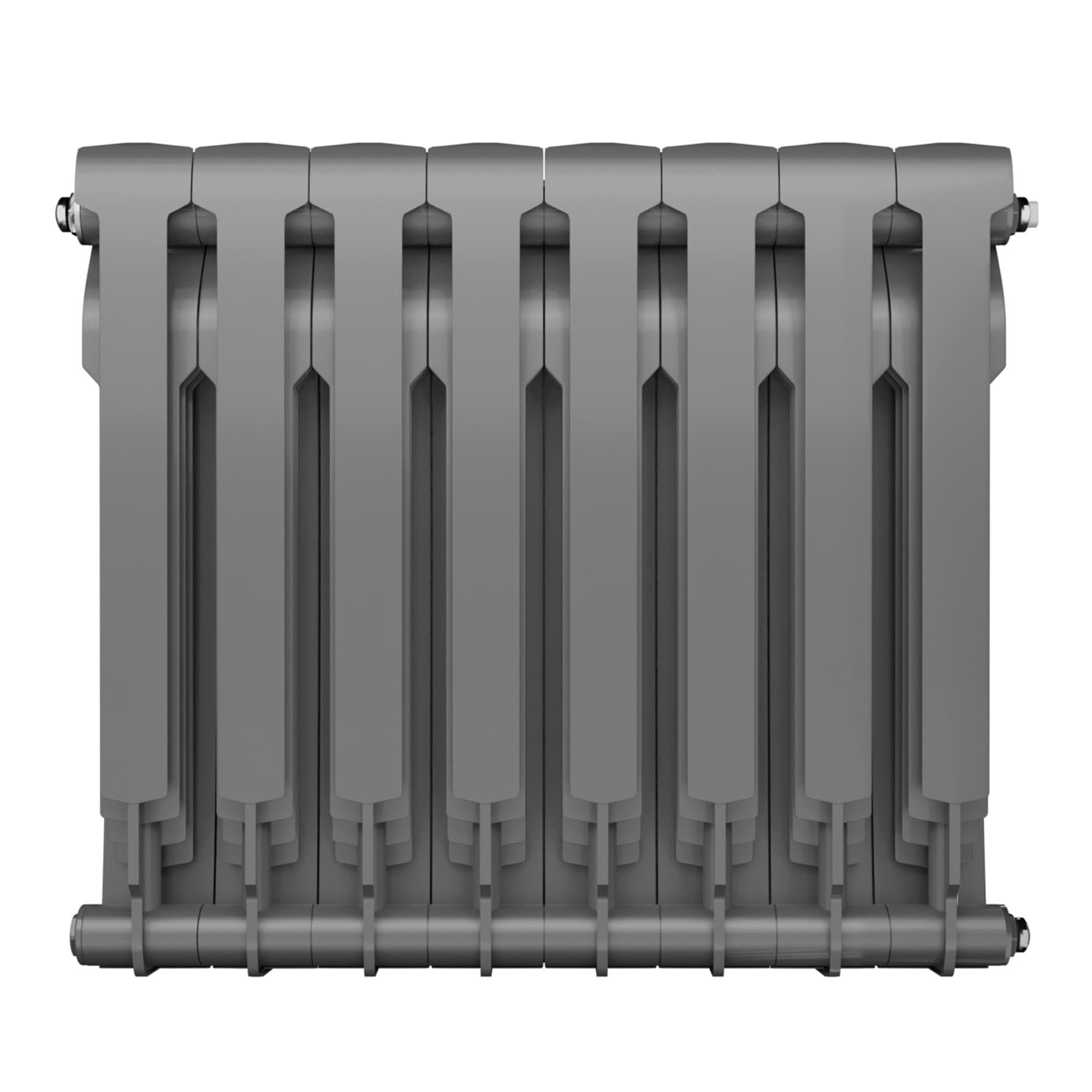 Радиатор Royal Thermo BiLiner 500 Silver Satin - 8 секц. — фото 3