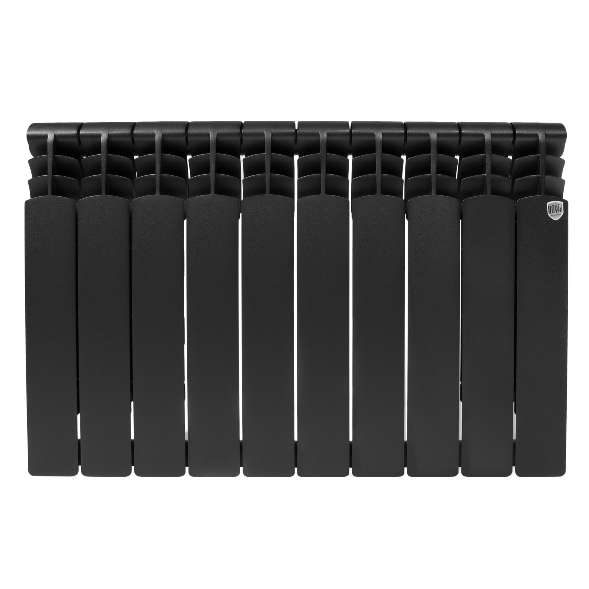 Радиатор Royal Thermo Revolution Bimetall 500 2.0/Noir Sable – 10 секц. — фото 2
