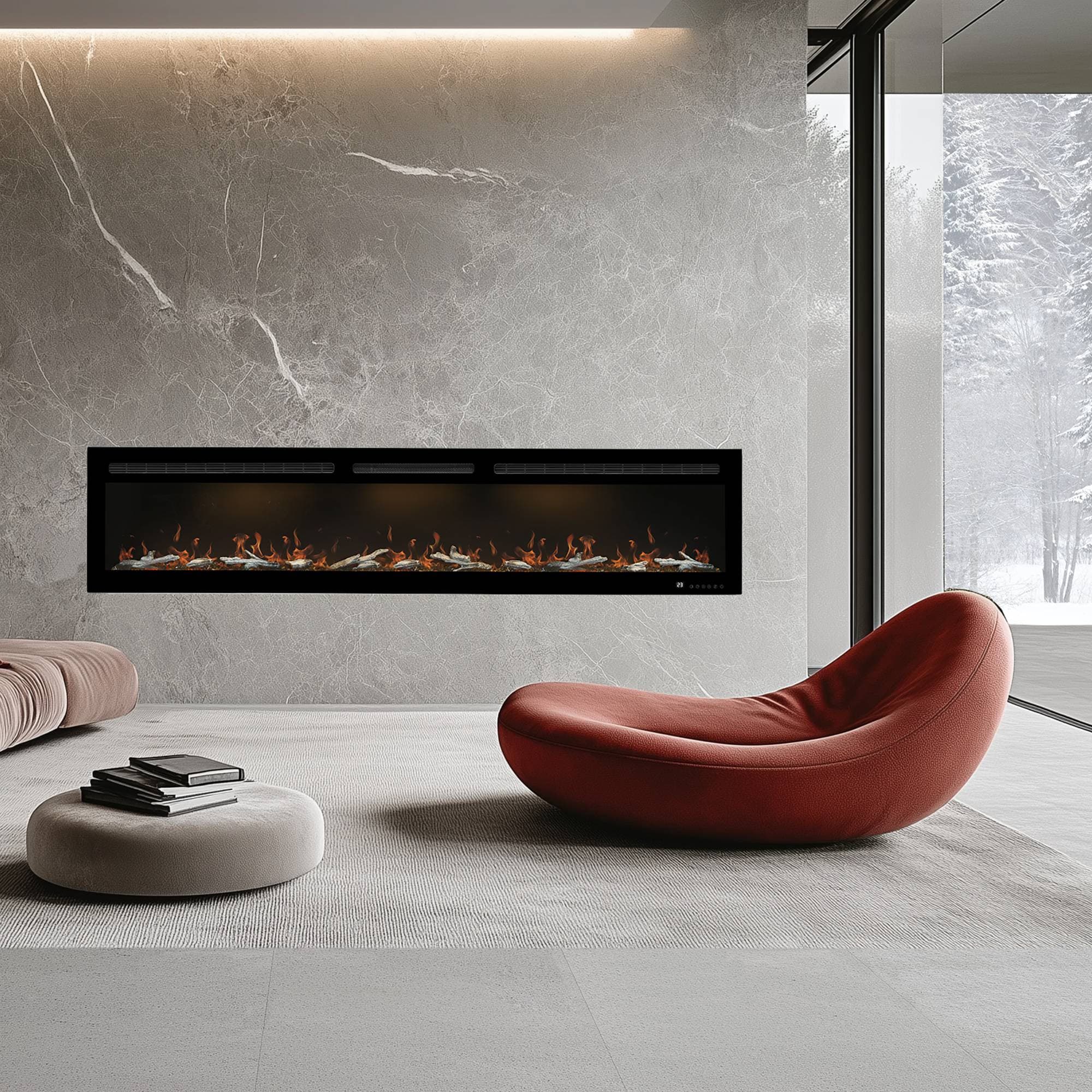 Очаг электрический Royal Thermo Allira RTFP/W-AL80LS — фото 7