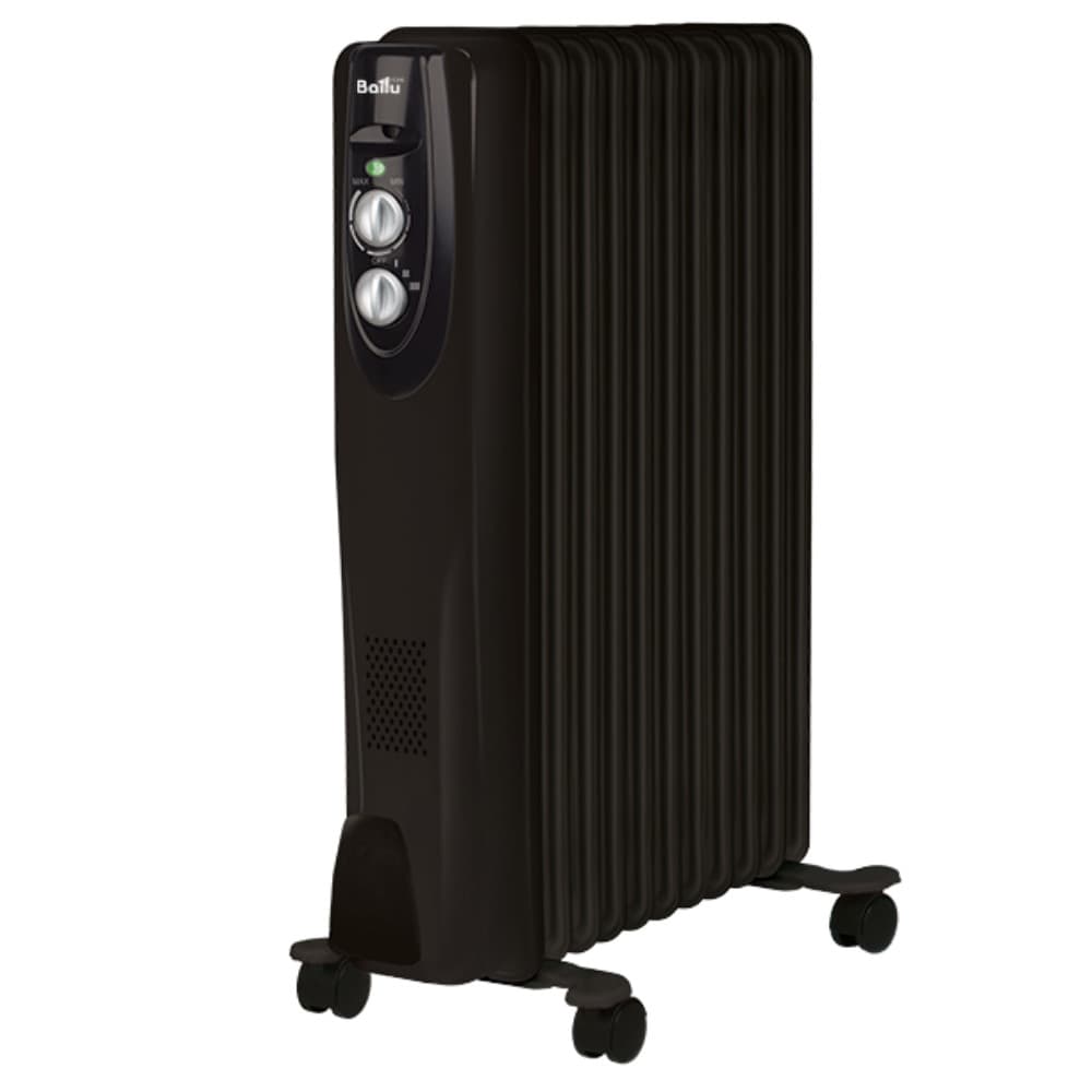 Масляный радиатор Ballu Classic black BOH/CL-11BRN 2200 (11 секций) — фото 1
