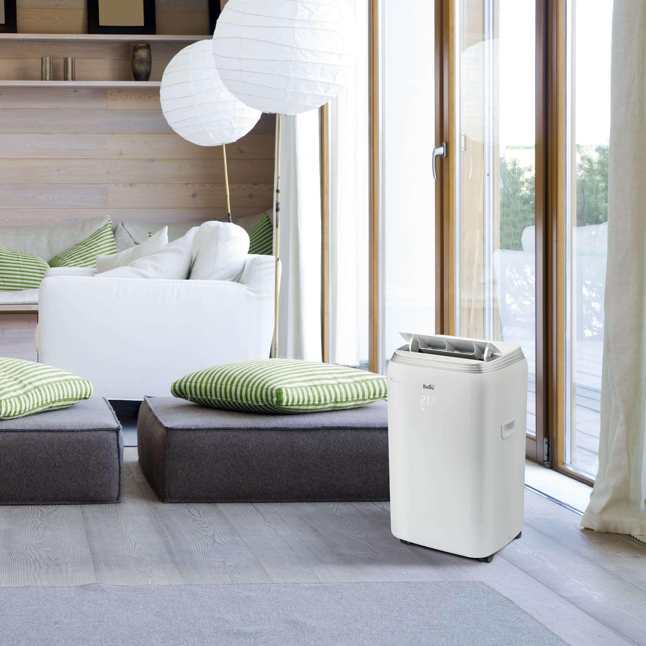 Кондиционер мобильный Ballu Platinum Comfort BPHS-11H — фото 9