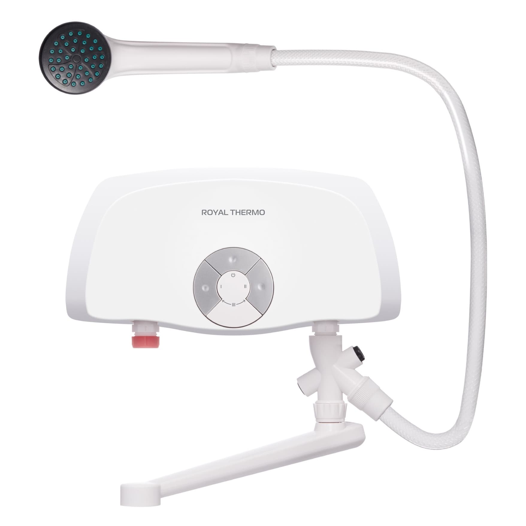 Водонагреватель проточный Royal Thermo SmartFix TS (3,5 kW) - кран+душ — фото 1