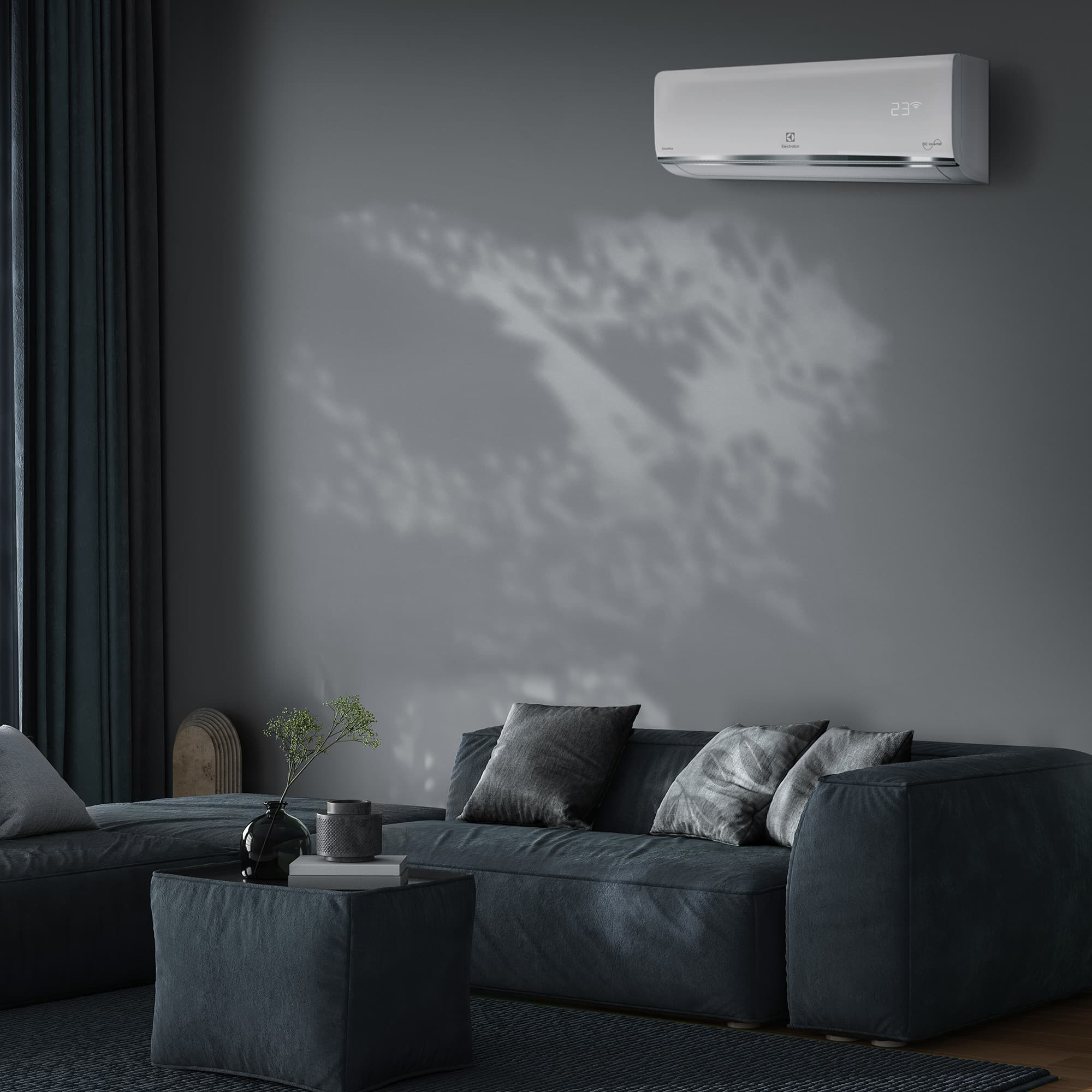 Сплит-система инверторного типа Electrolux Smartline DC EACS/I-09HSM/N8_V2 комплект — фото 13