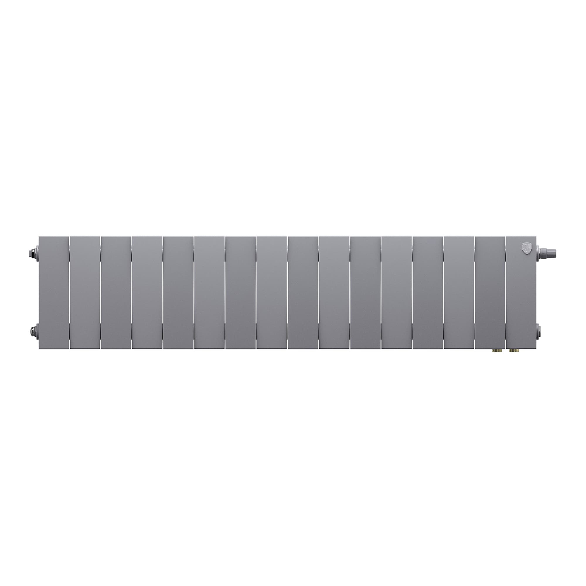 Радиатор Royal Thermo PianoForte 200 Silver Satin VDR80 - 16 секц. — фото 2