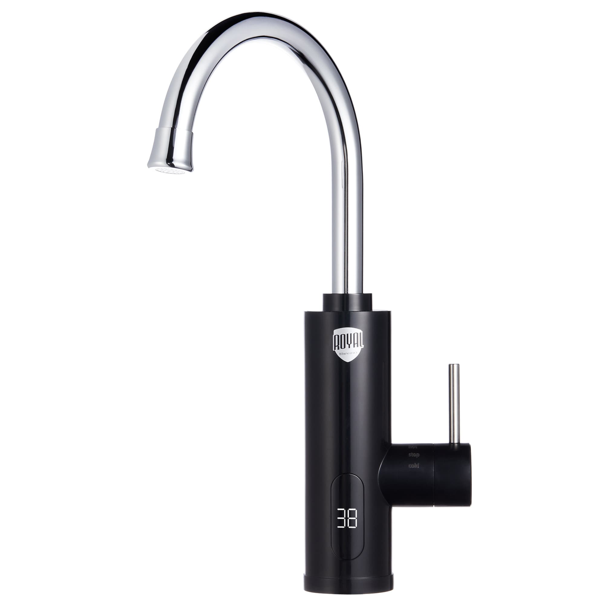 Водонагреватель проточный Royal Thermo QuickTap (Black) — фото 2