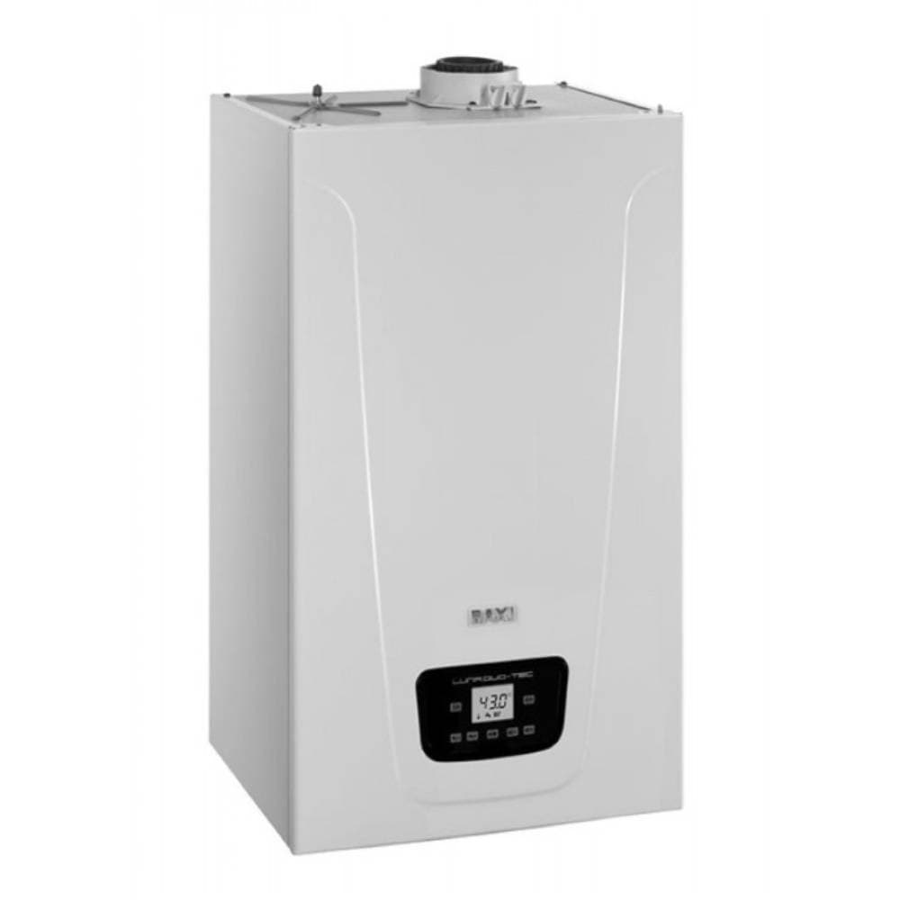 Котел газовый BAXI LUNA DUO-TEC E 1.24 конденс., настенный, 1 конт., закр.кам.сгор. — фото 1