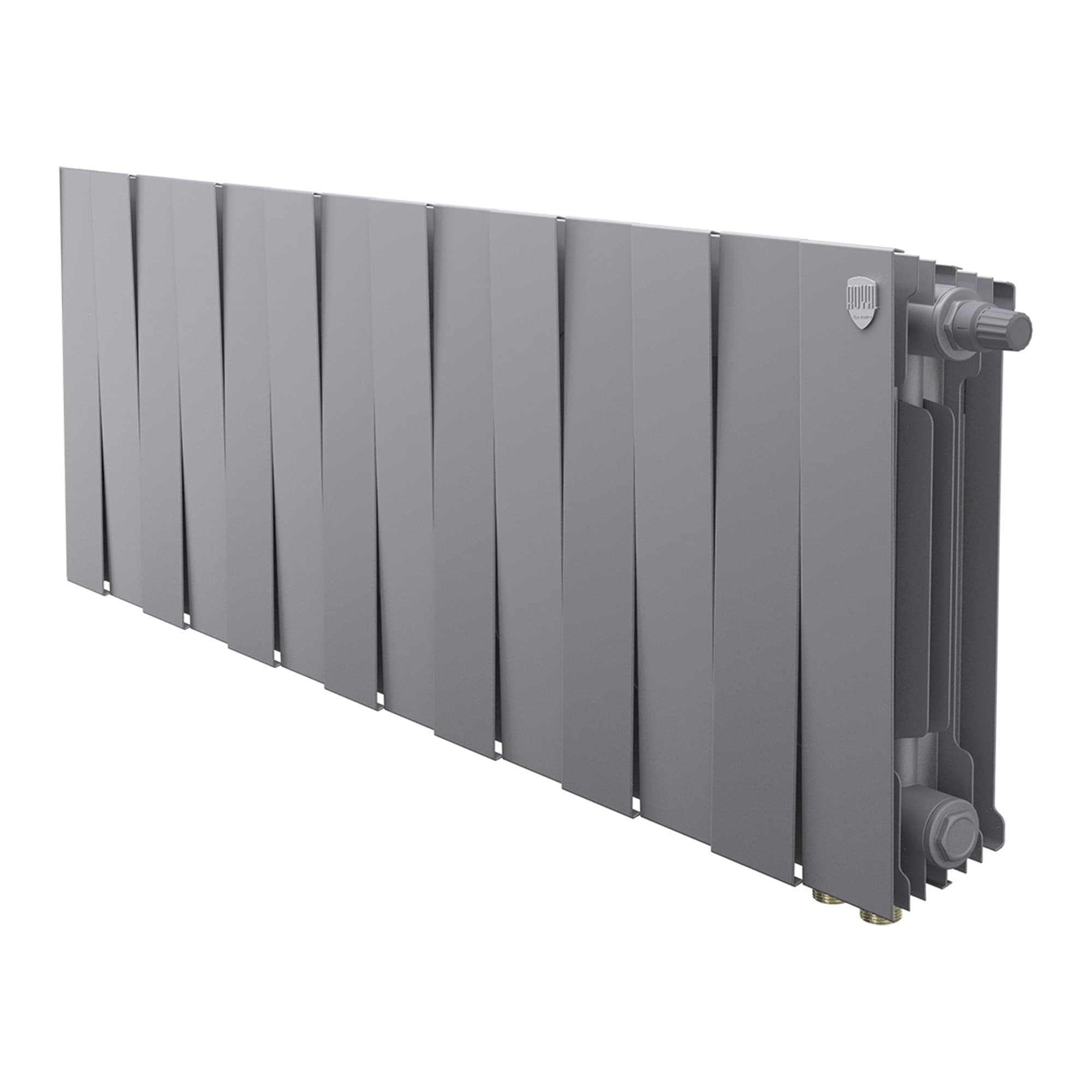 Радиатор Royal Thermo PianoForte 300 Silver Satin VDR80 - 14 секц. — фото 1