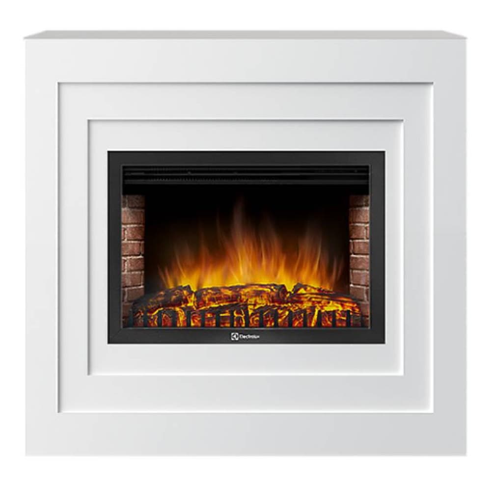 Каминокомплект:Биокамин Firelight BFP/P-3020+Портал Cubo 30 белый — фото 1