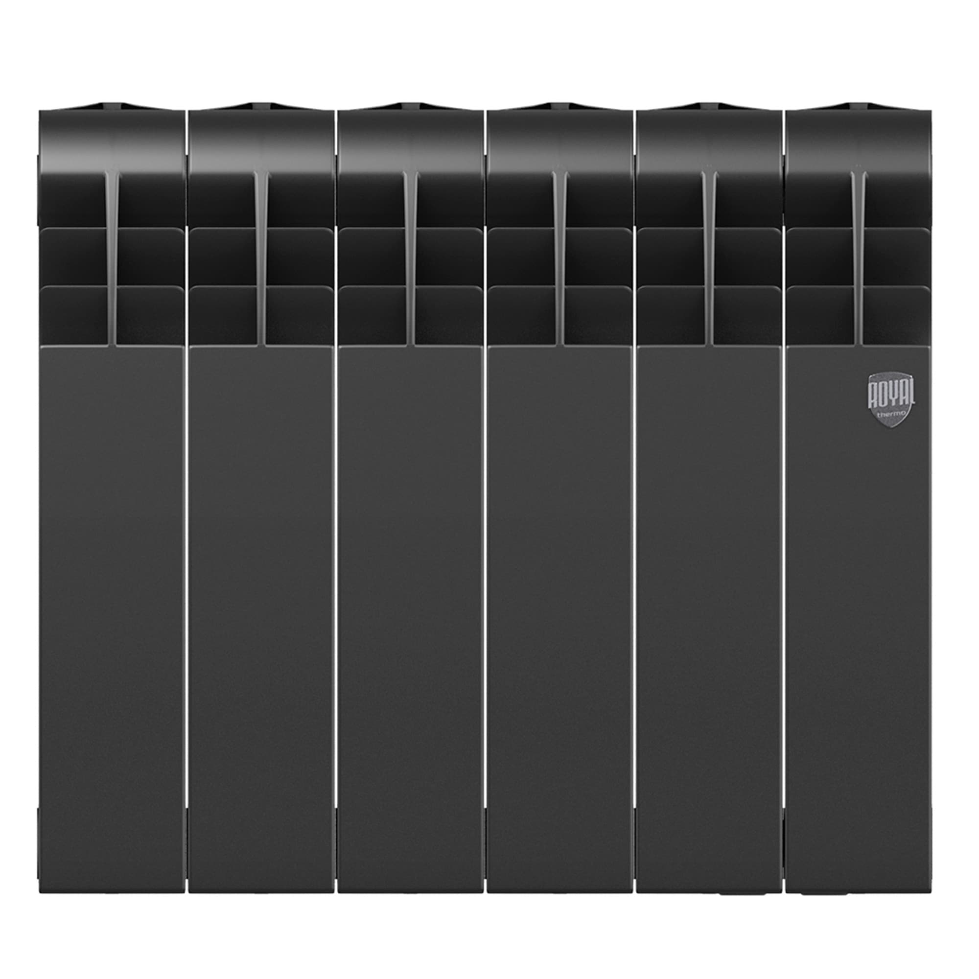 Радиатор Royal Thermo BiLiner 350 /Noir Sable - 6 секц. — фото 2