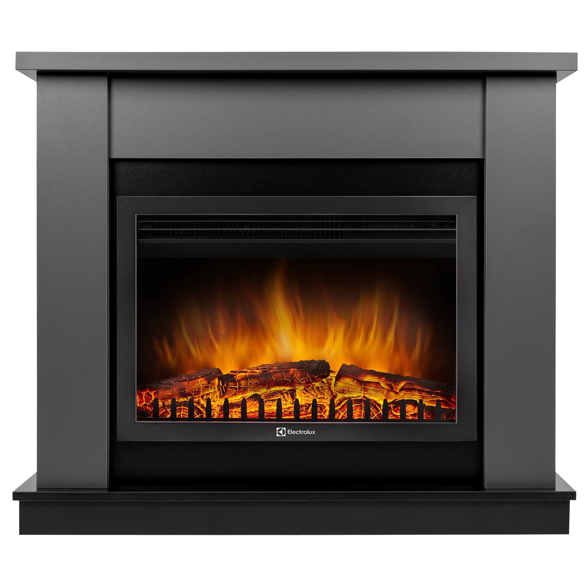 Каминокомплект Firelight: Очаг EFP/P-2520LS N, портал Canto 25 графит — фото 2