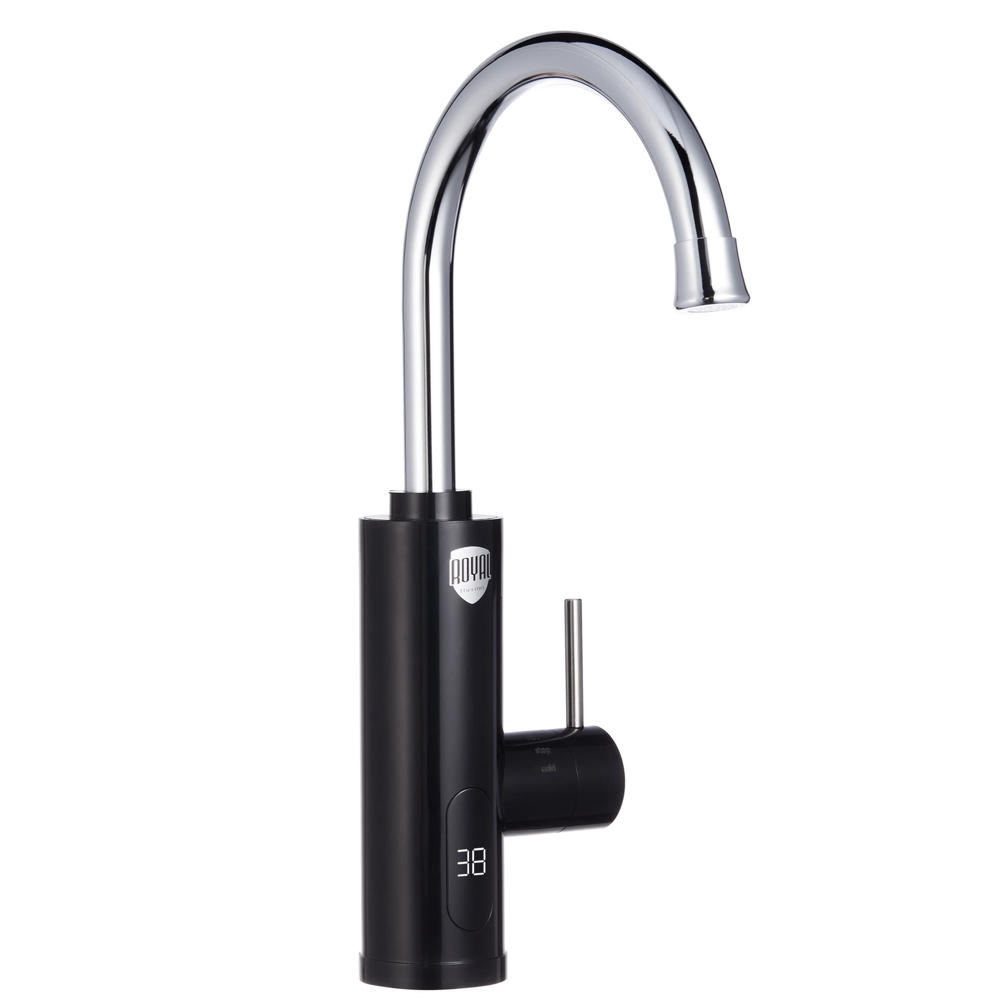 Водонагреватель проточный Royal Thermo QuickTap (Black) — фото 6