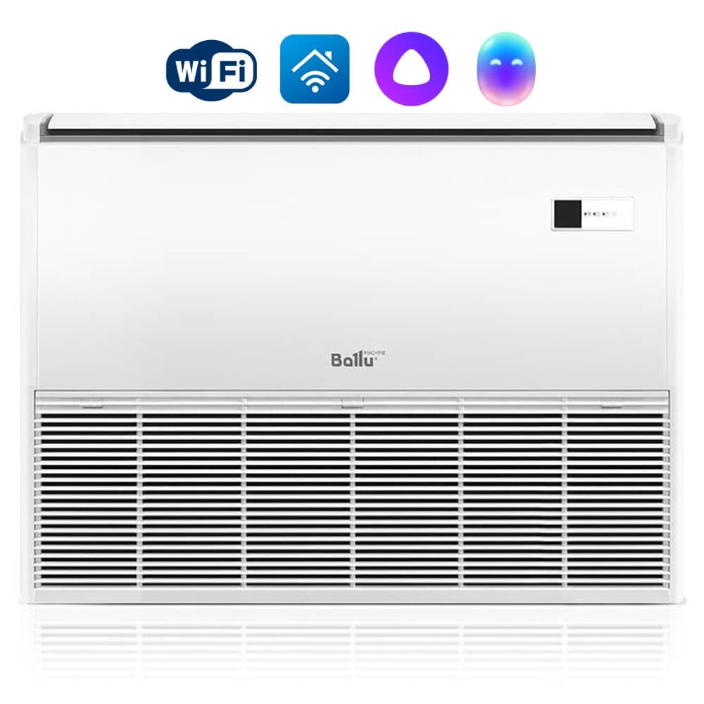 Комплект Ballu Machine BLCI_CF-18HN8/EU_23Y инверторной сплит-системы, напольно-потолочного типа — фото 1