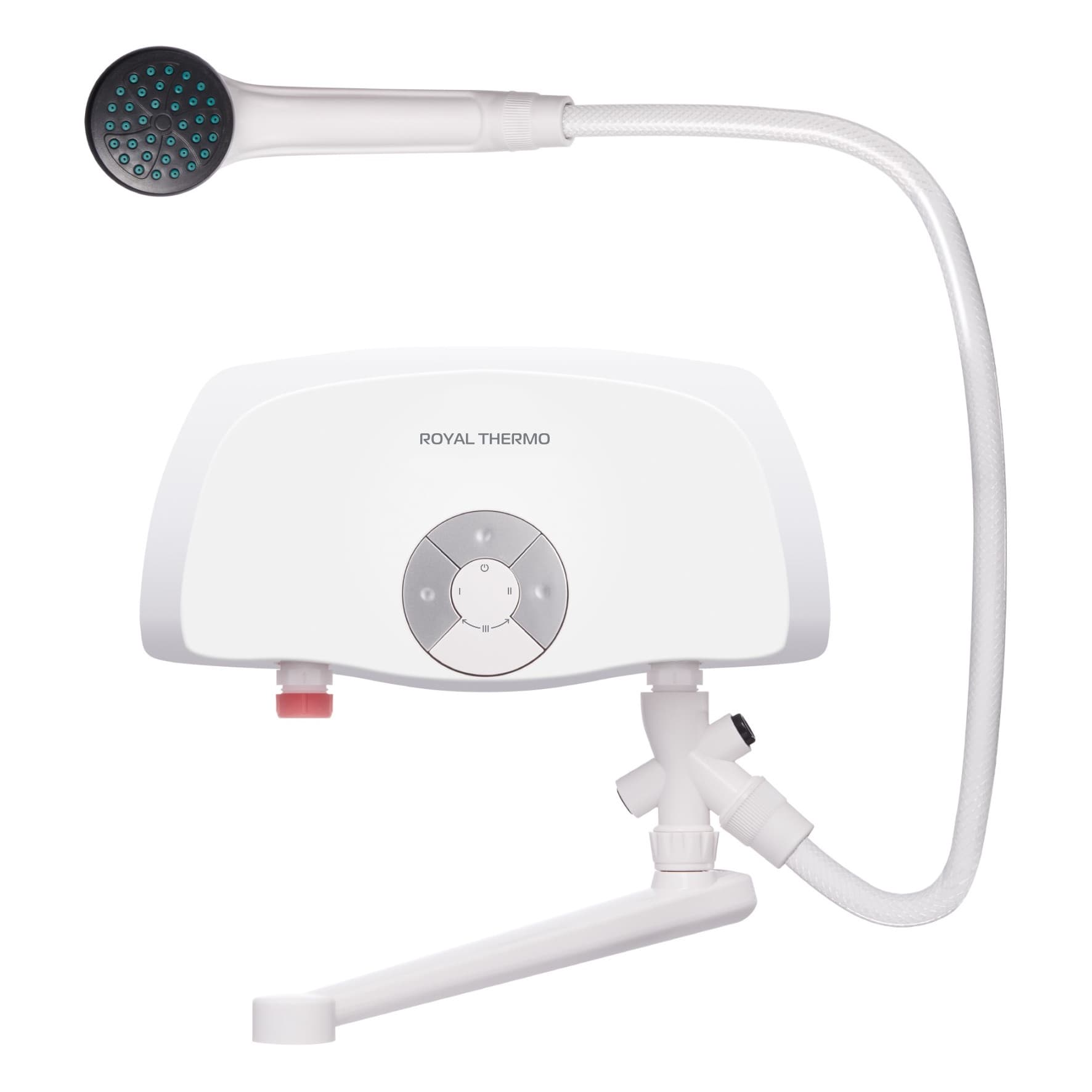 Водонагреватель проточный Royal Thermo SmartFix TS (5,5 kW) - кран+душ — фото 1