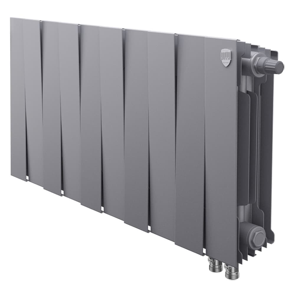Радиатор Royal Thermo PianoForte 300 /Silver Satin - 10 секц. VDR — фото 1
