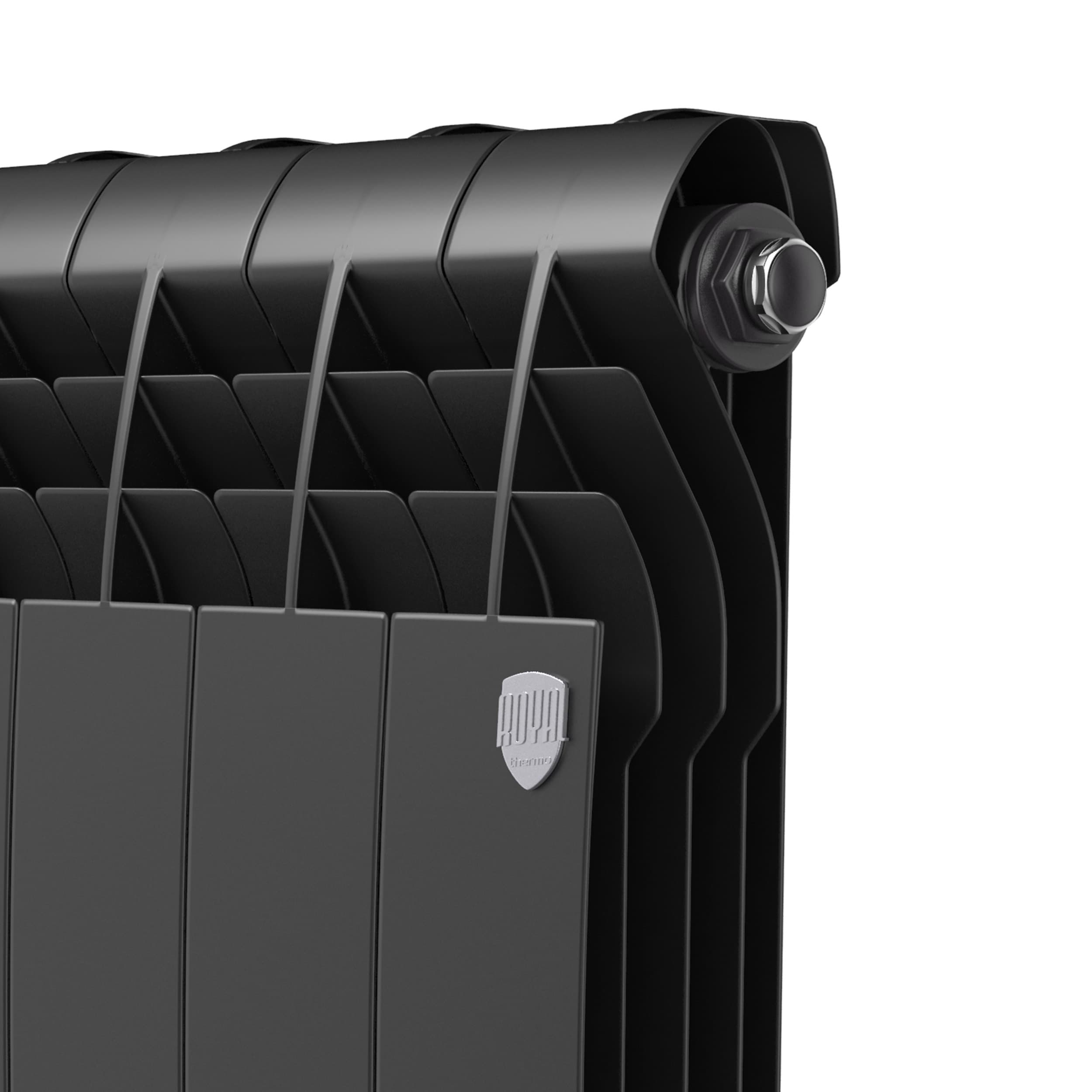 Радиатор Royal Thermo BiLiner 500 Noir Sable VR80 - 10 секц. — фото 4