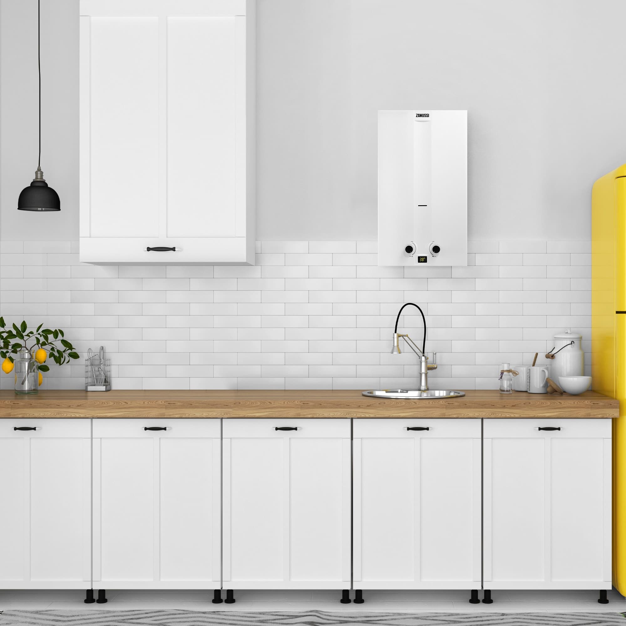 Колонка газовая Zanussi GWH 10 Fonte LPG — фото 6
