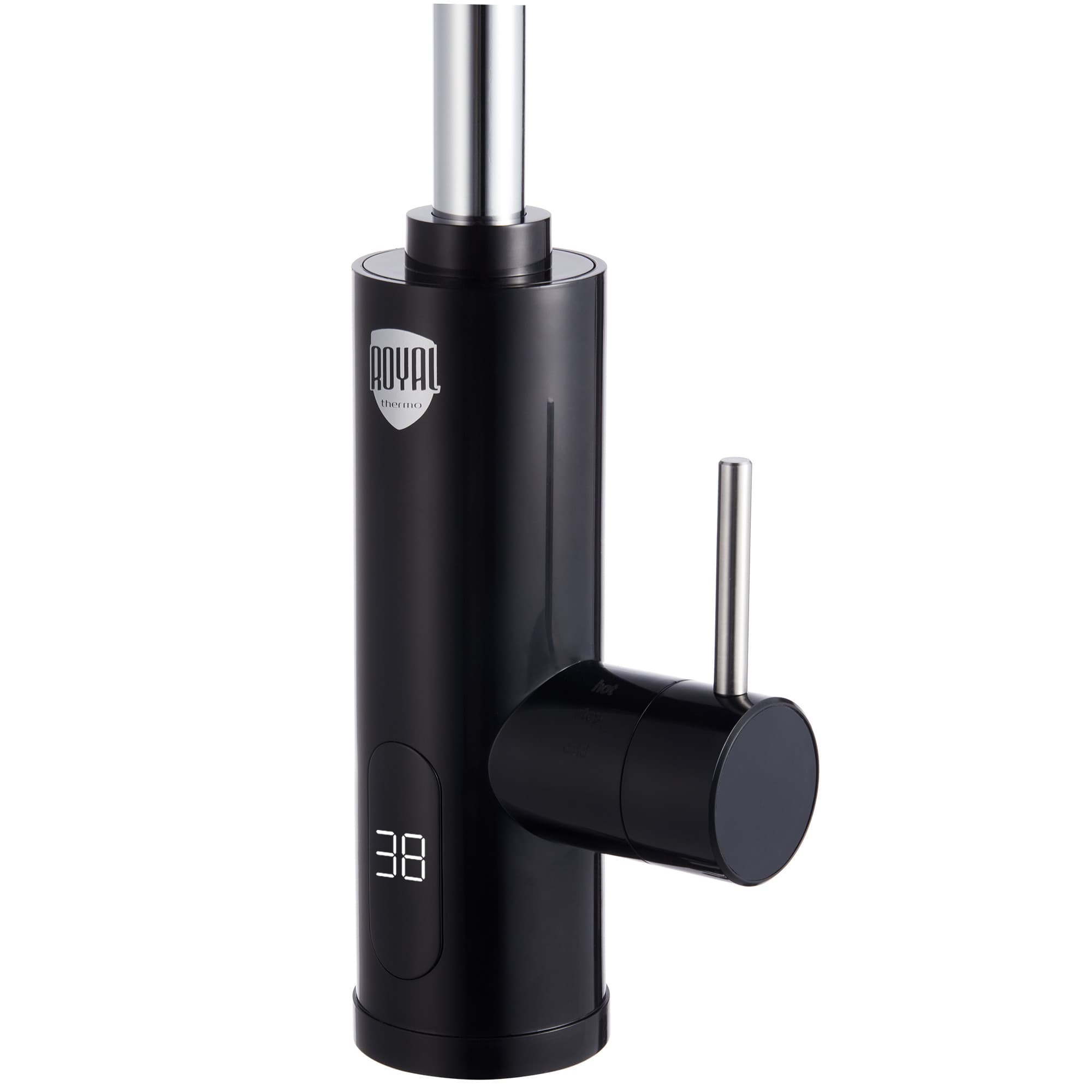 Водонагреватель проточный Royal Thermo QuickTap (Black) — фото 7