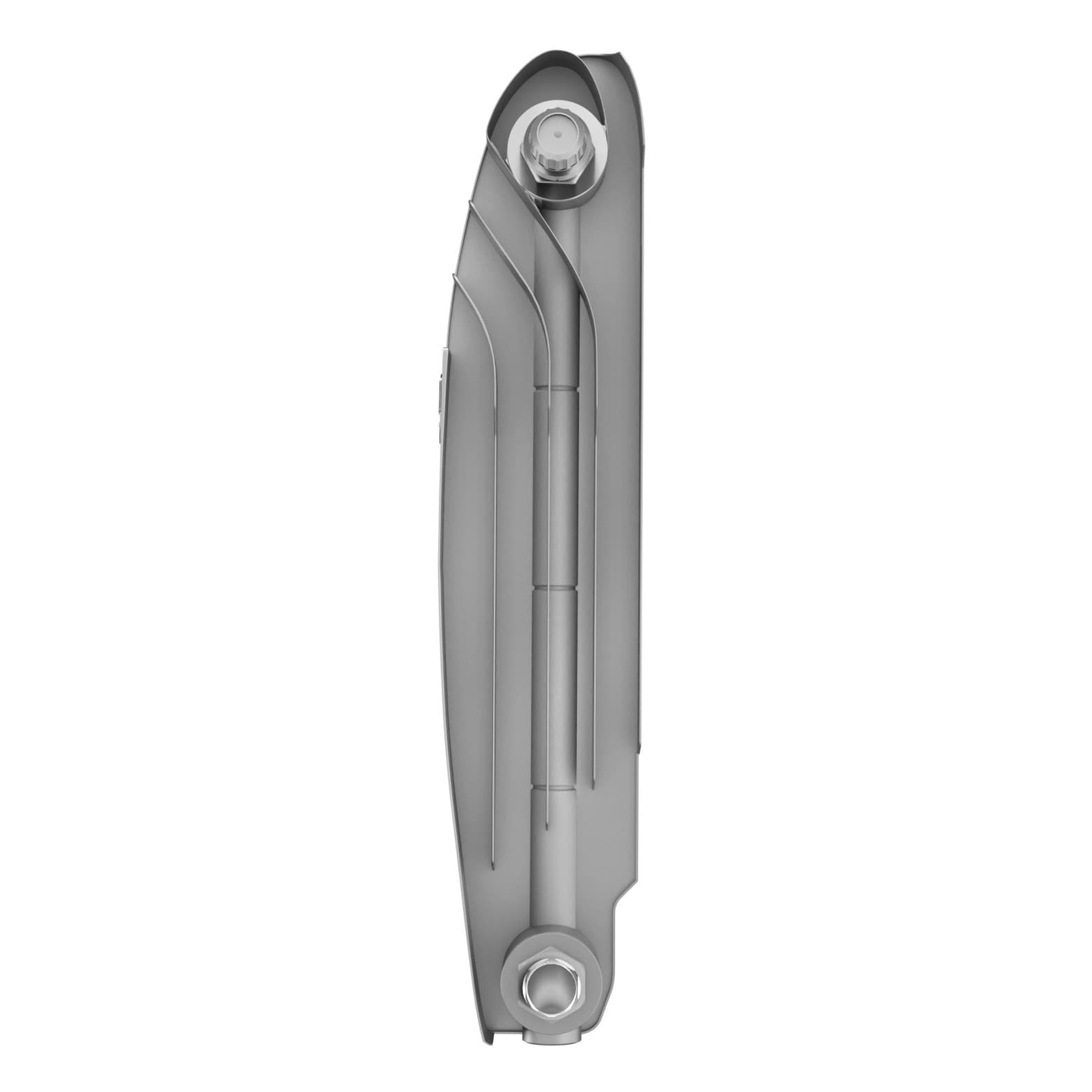 Радиатор Royal Thermo BiLiner 350 Silver Satin VR80 - 10 секц. — фото 3